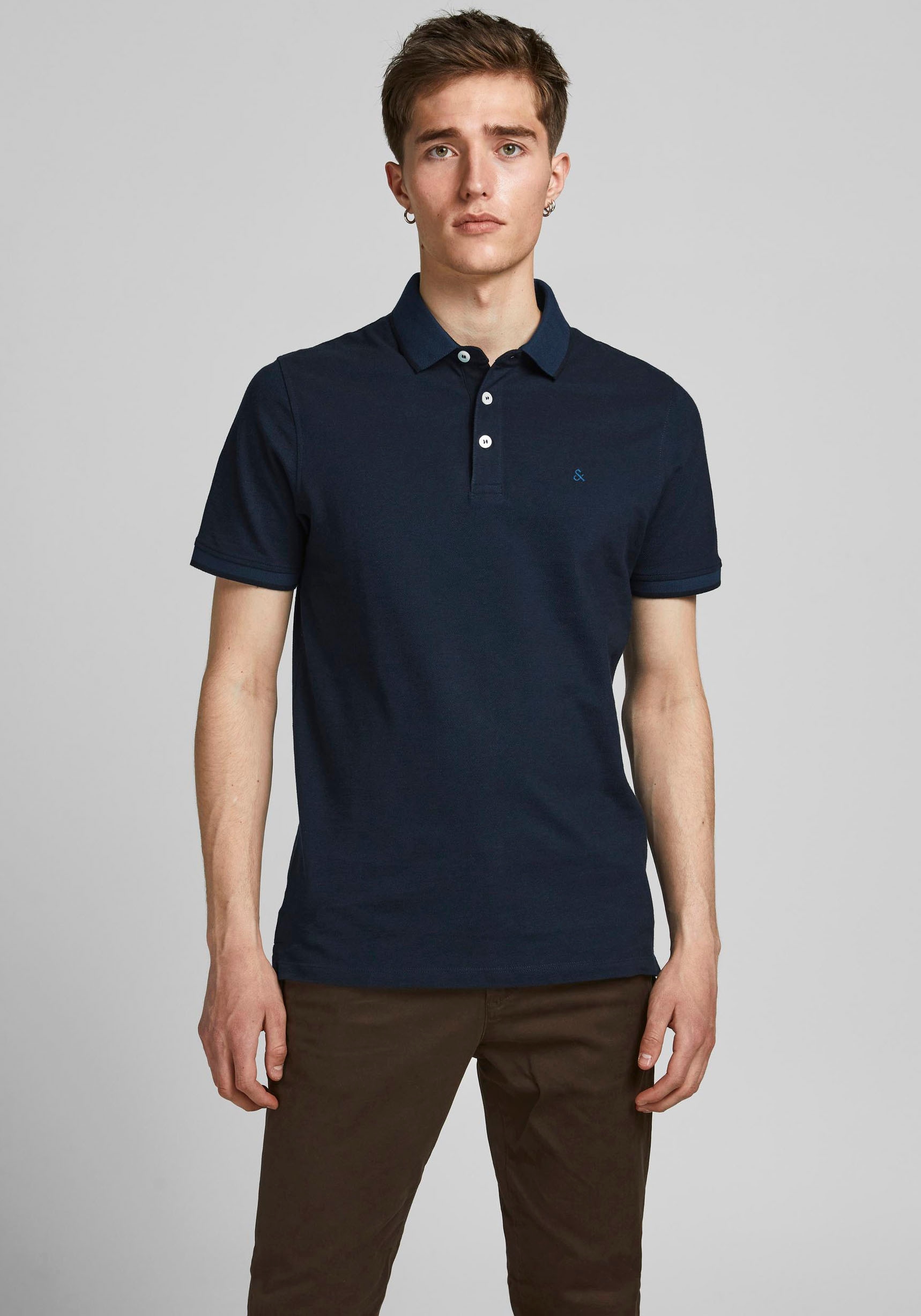 Jack & Jones Poloshirt "JJEPAULOS Poloshirt mit klassischem Kragen und figu günstig online kaufen