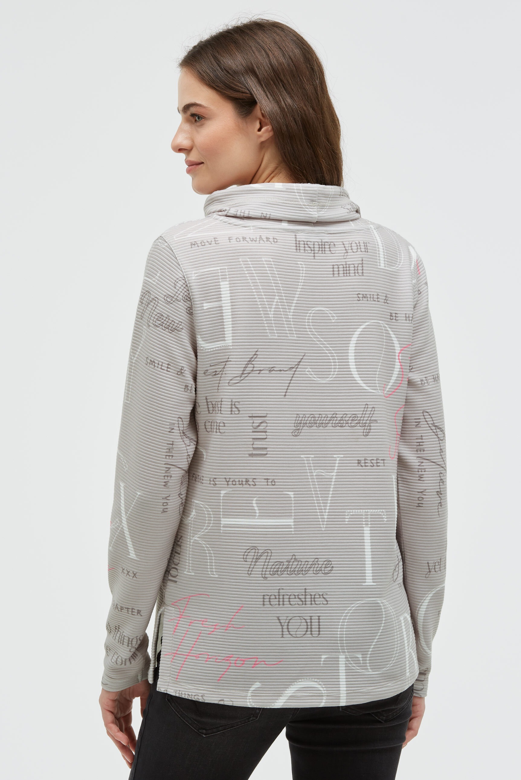 SOCCX Sweater , mit Seitenschlitze
