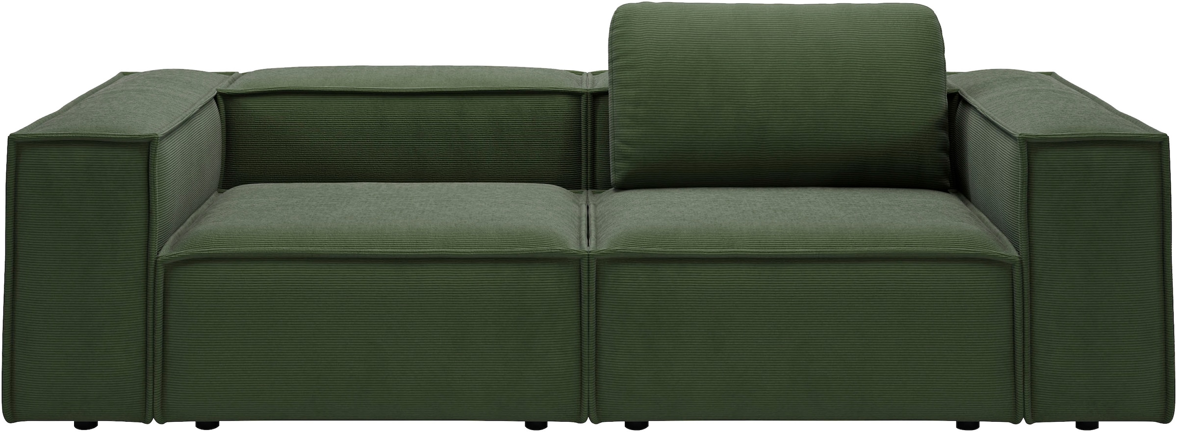 Home affaire 2-Sitzer "Watertown, modernes Sofa 246 cm breit, auch in Feinc günstig online kaufen