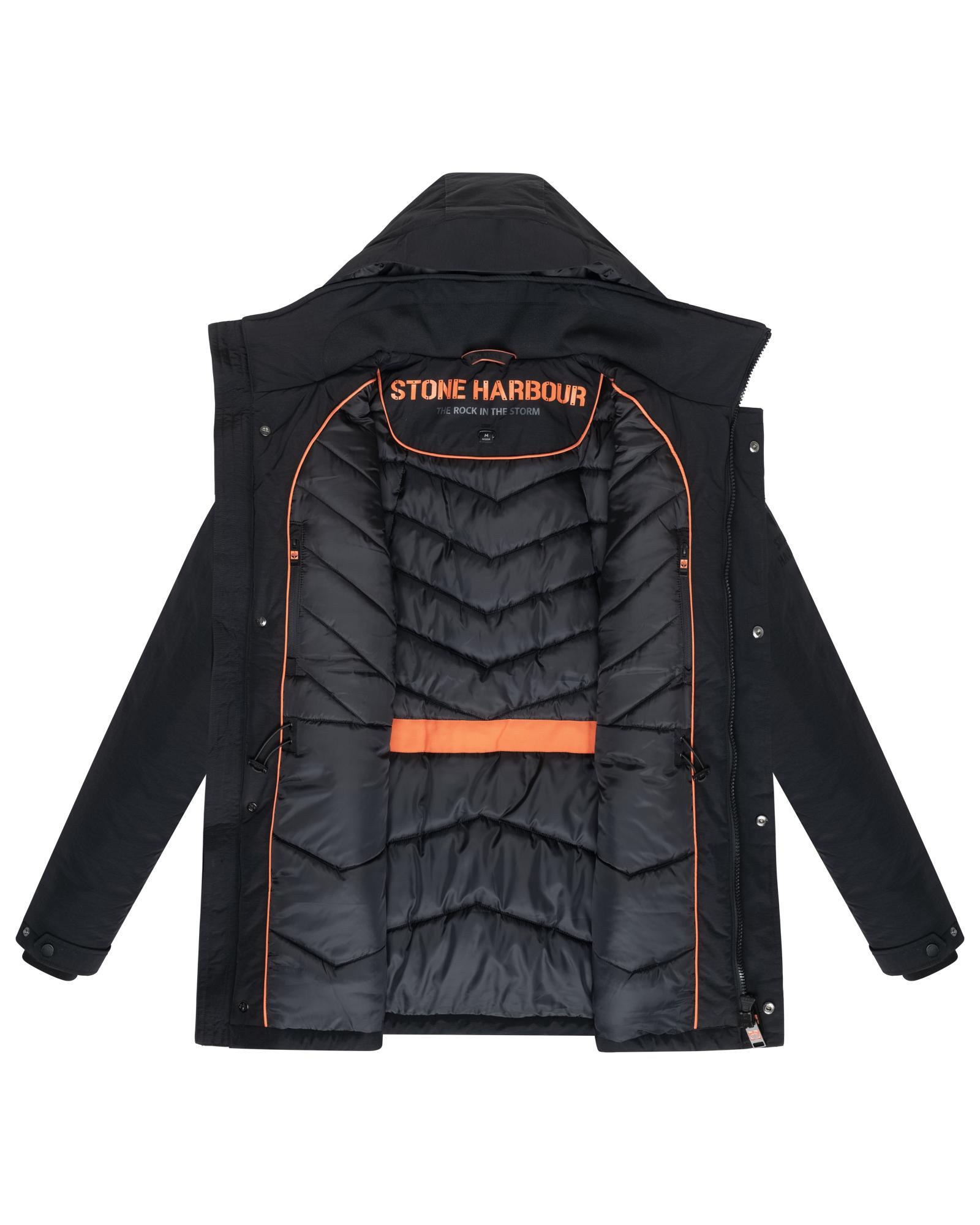 Stone Harbour Winterjacke »Wadiim XX« mit Kapuze Warm gefütterte Outdoorjacke mit Kapuze