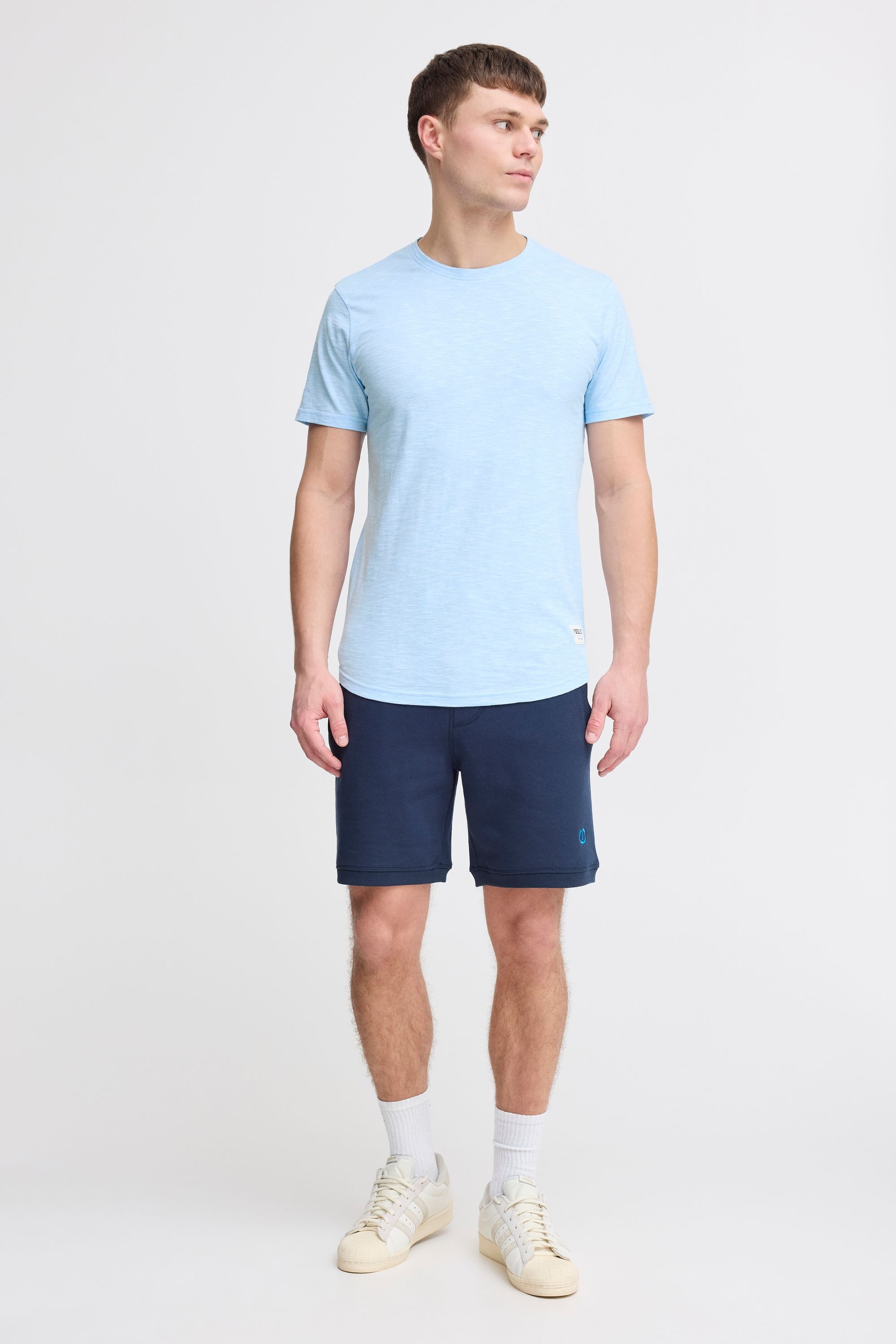 Solid Rundhalsshirt "Rundhalsshirt SDFigos" günstig online kaufen