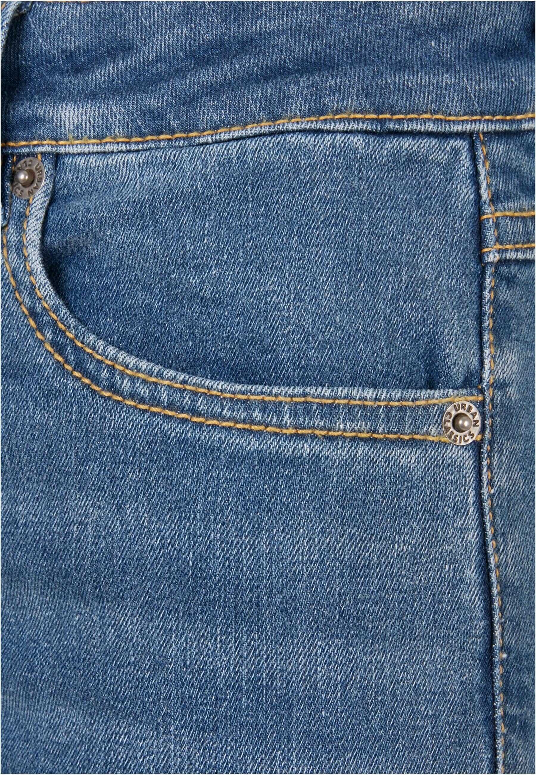 URBAN CLASSICS Bequeme Jeans »Urban Classics Damen Ladies High Waist Flared Denim Pants«, (1 tlg.)