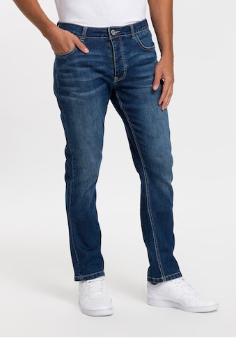 John Devin Slim-fit-Jeans, mit Knopfleiste kaufen