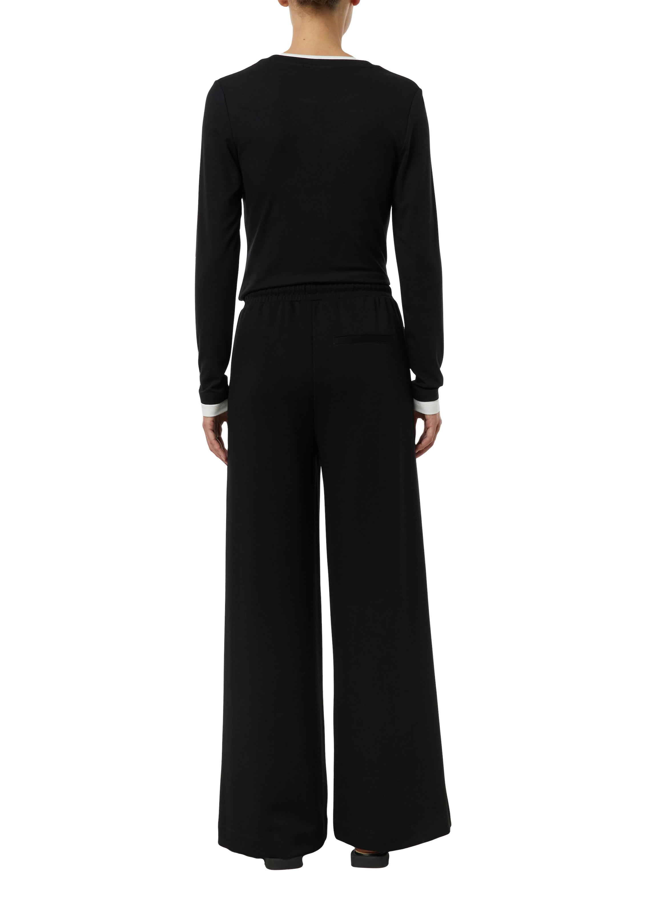 Comma Stoffhose  mit weitem Bein udn Kordelzug