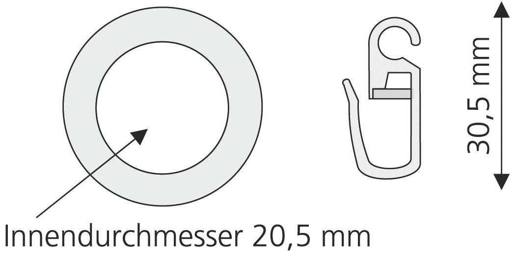 Liedeco Gardinenring günstig online kaufen