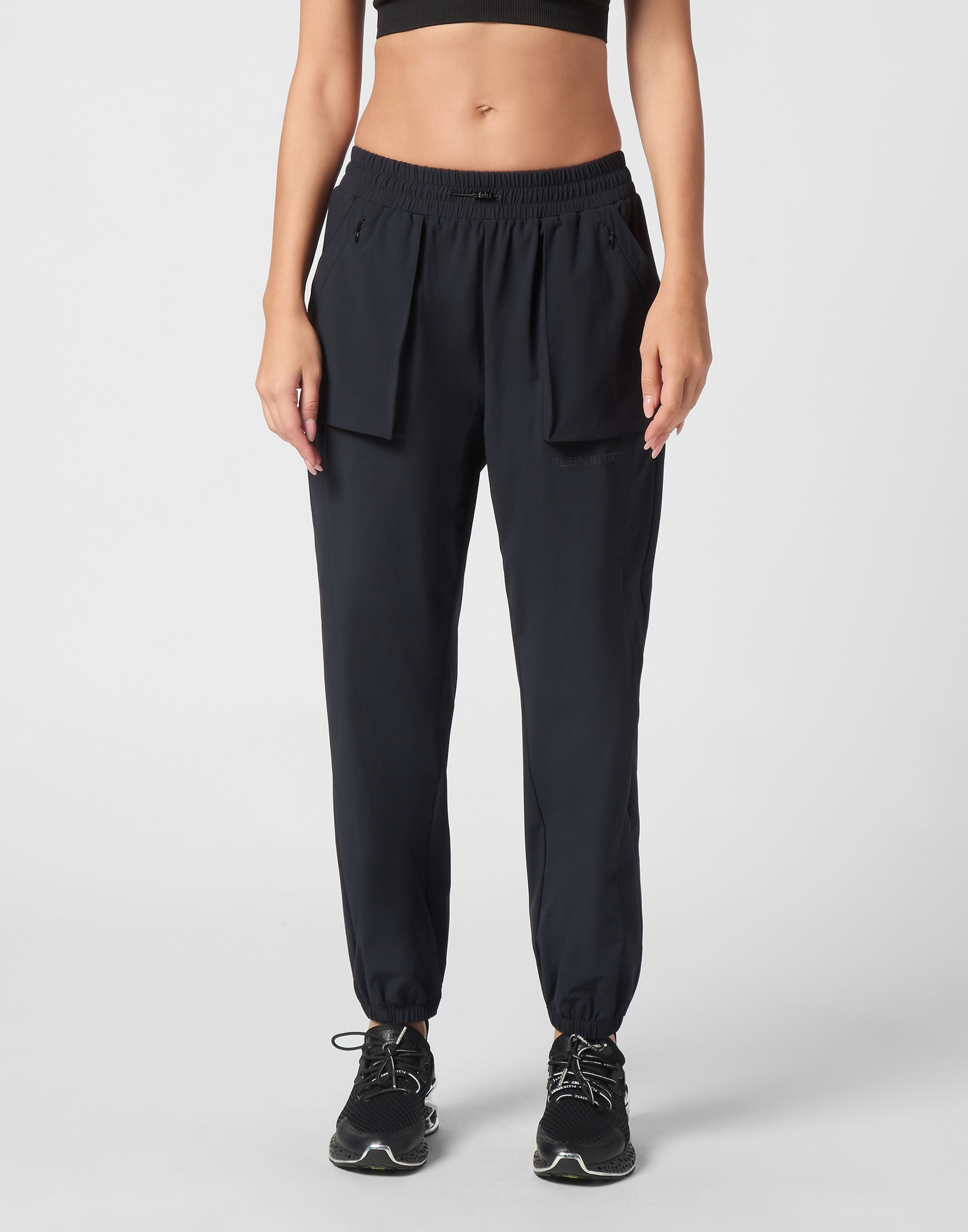 PLEIN SPORT Jogginghose "Nylon Stretch High Waisted Jogging Pants" günstig online kaufen