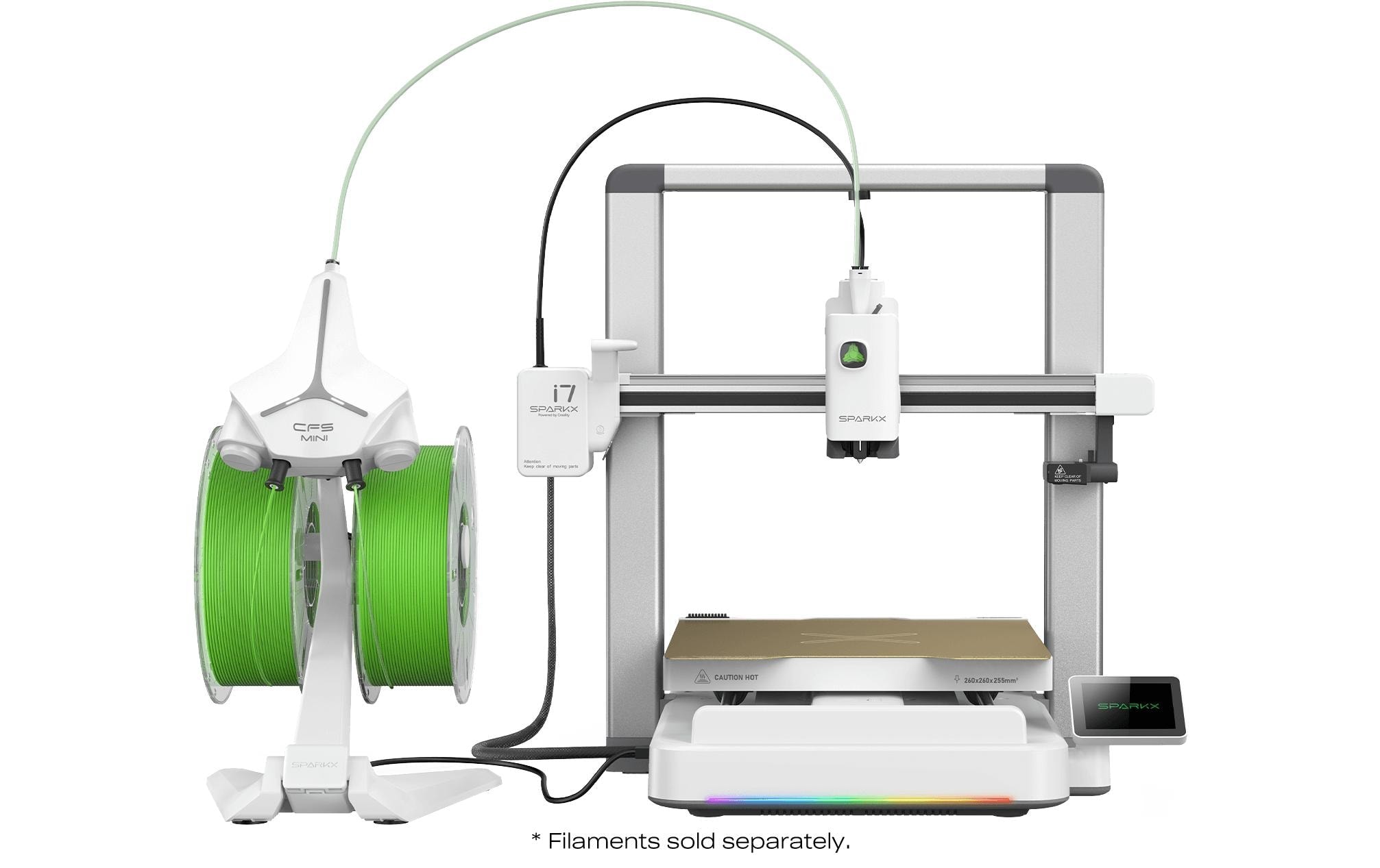 Creality 3D-Drucker »SPARKX i7 Autofill Combo (i7+CFS mini)«