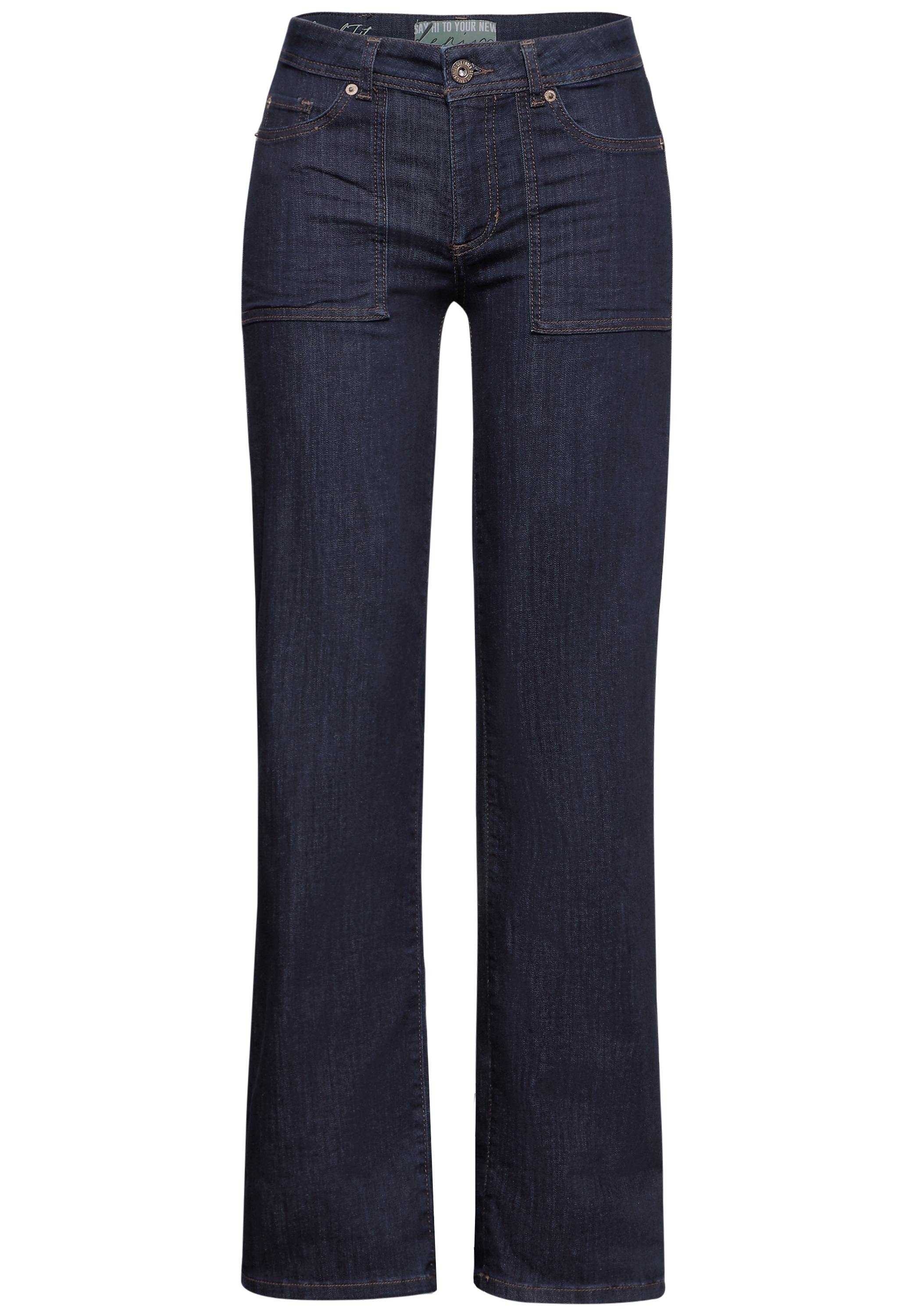 STREET ONE Comfort-fit-Jeans, Middle Waist