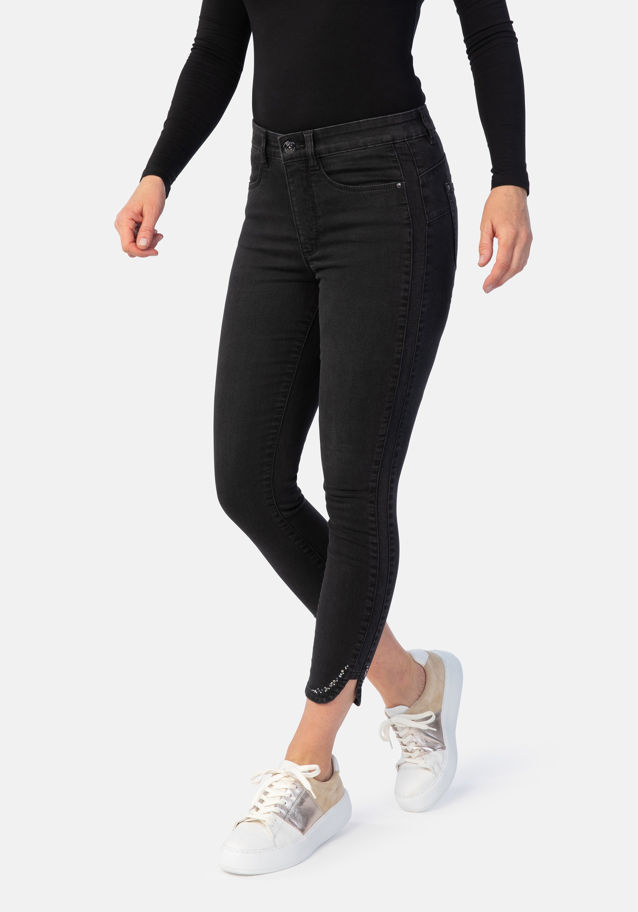 STOOKER WOMEN 5-Pocket-Jeans "Rio Fashion Skinny Fit Jeans" Skinny Fit Casu günstig online kaufen
