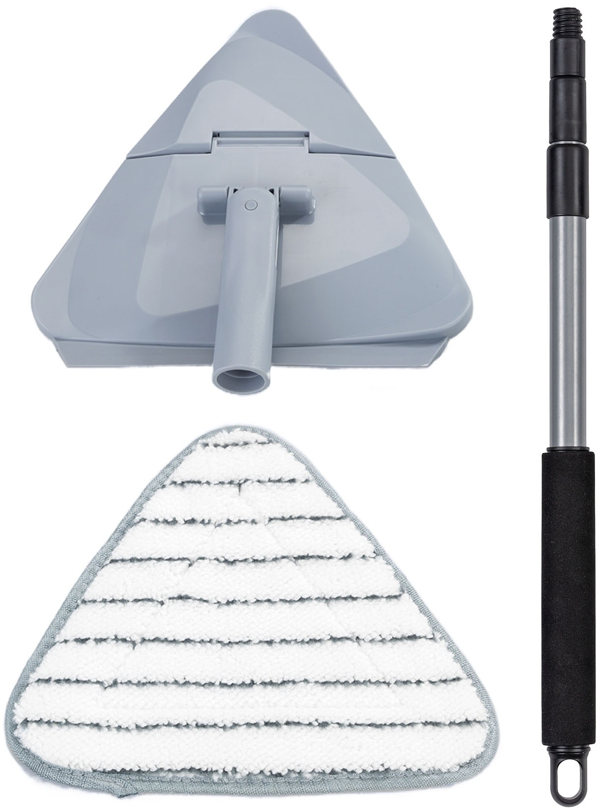 Maximex Bodenwischer-Set "Triangel-Wischer mit Teleskopstiel" 360 Duo-Knick günstig online kaufen