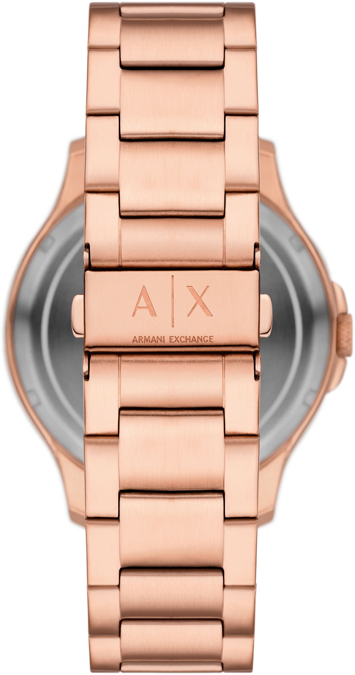 ARMANI EXCHANGE Automatikuhr, Armbanduhr, Herrenuhr, Mechanische Uhr, Edelstahlarmband, analog