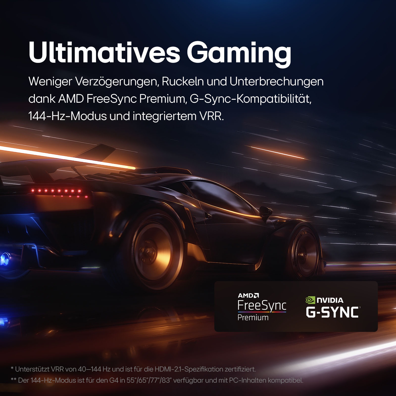 LG OLED-Fernseher »OLED83G48LW«, 4K Ultra HD, Smart-TV