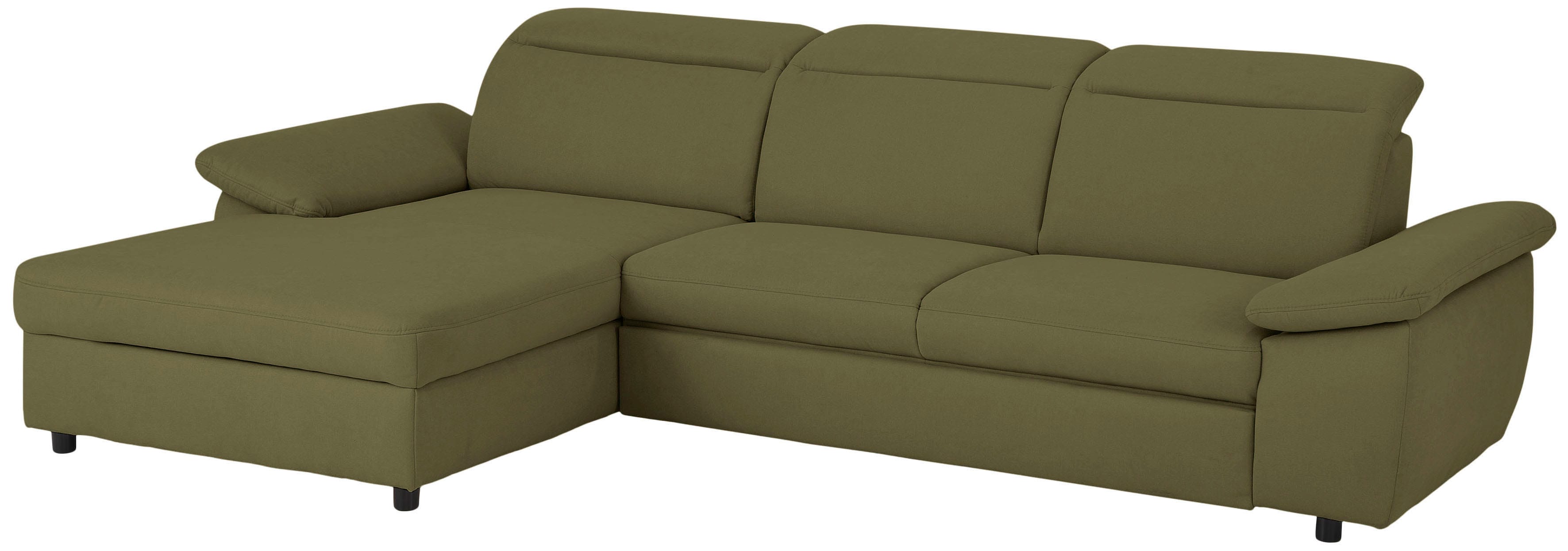 Thumbnail - Home affaire Ecksofa "Mauritius L-Form" mit Kopfteil- und Armlehnverstellung, mit Bettfunktion und Bettkasten