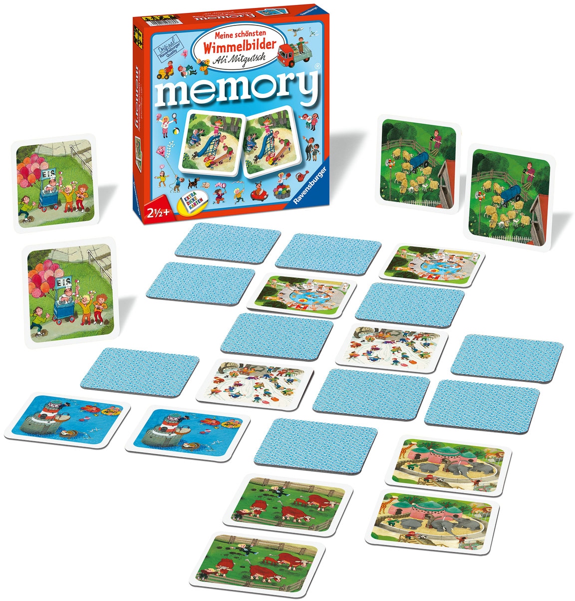 Ravensburger Spiel »Meine schönsten Wimmelbilder memory®«, FSC® - schützt Wald - weltweit; Made in Europe