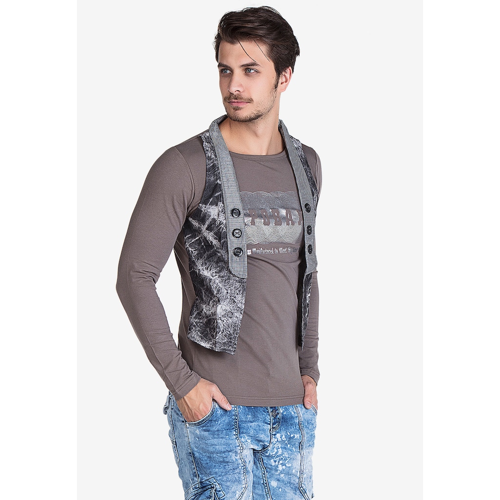 Cipo & Baxx Langarmshirt