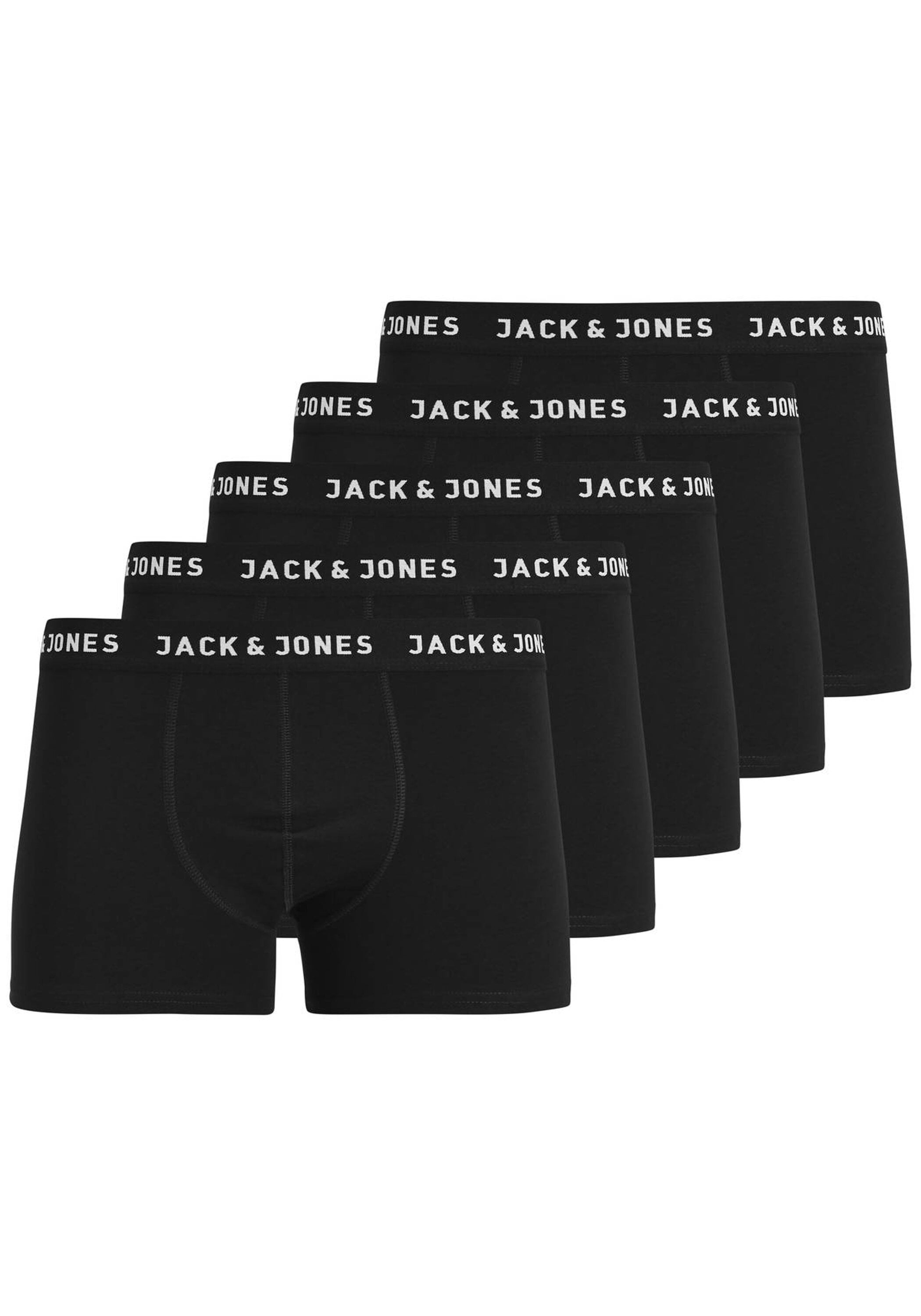 Jack & Jones Boxershorts "Boxershort JACHUEY TRUNKS 5 PACK 5er Pack"