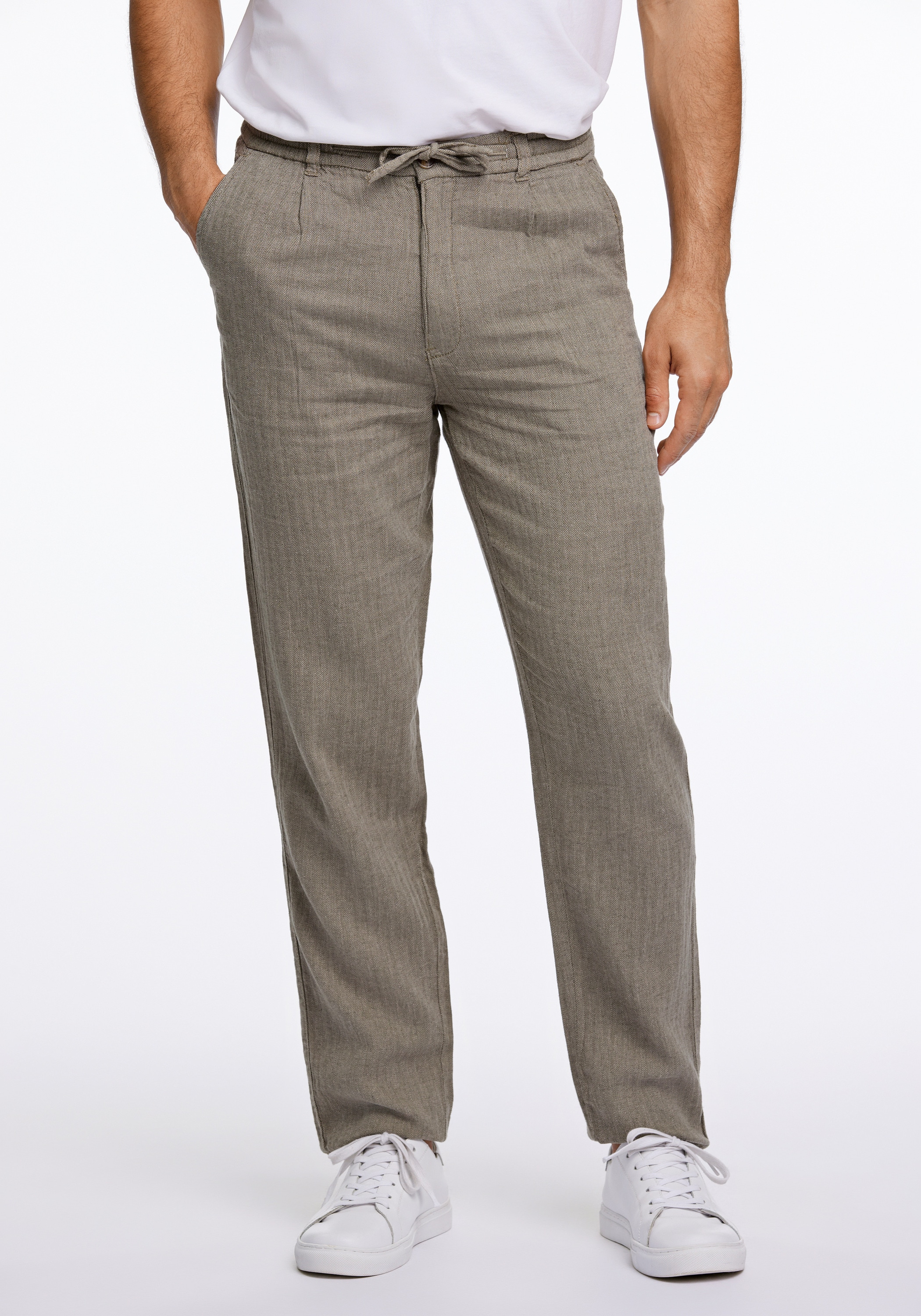 LINDBERGH "Leinenhose Relaxed Fit"