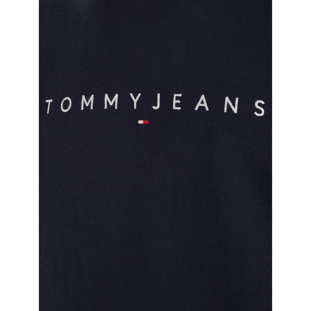 Tommy Jeans Plus Kapuzensweatshirt »TJM REG LINEAR LOGO HOODIE EXT«, hoher Tragekomfort, Große Größen