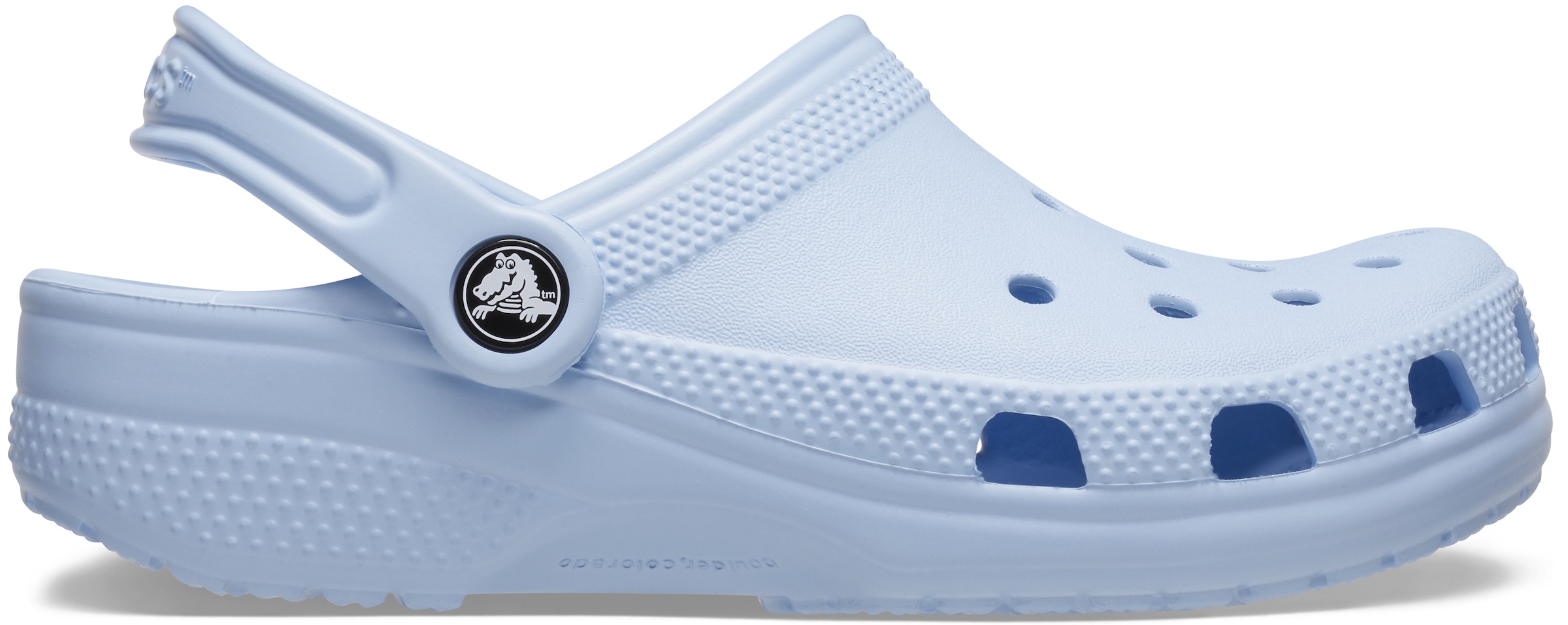 Crocs Clog »Classic K«, Sommerschuh, Hausschuh, Badeschuh mit schwenkbarem Fersenriemchen