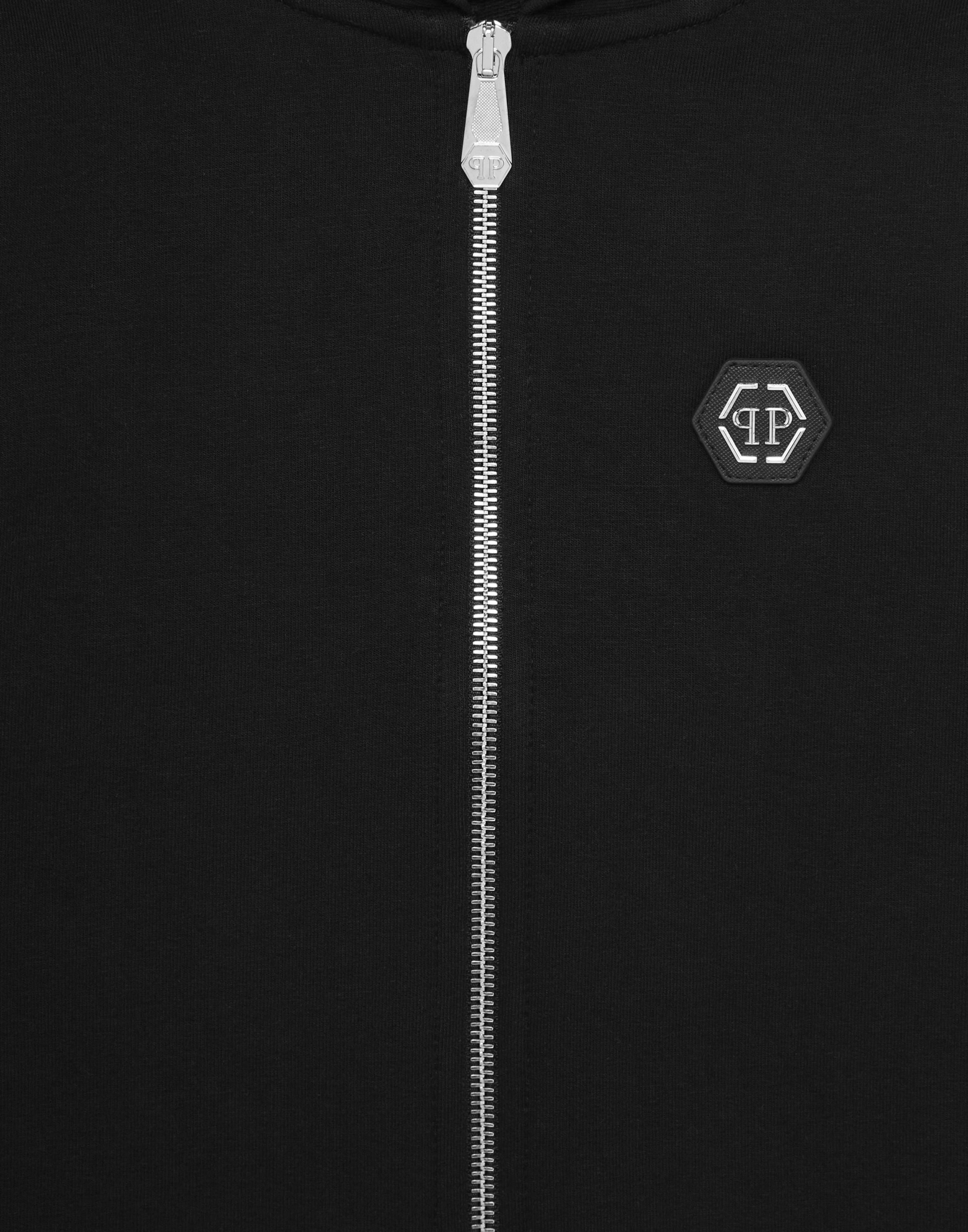 Thumbnail - PHILIPP PLEIN Kapuzensweatjacke "Hexagon"