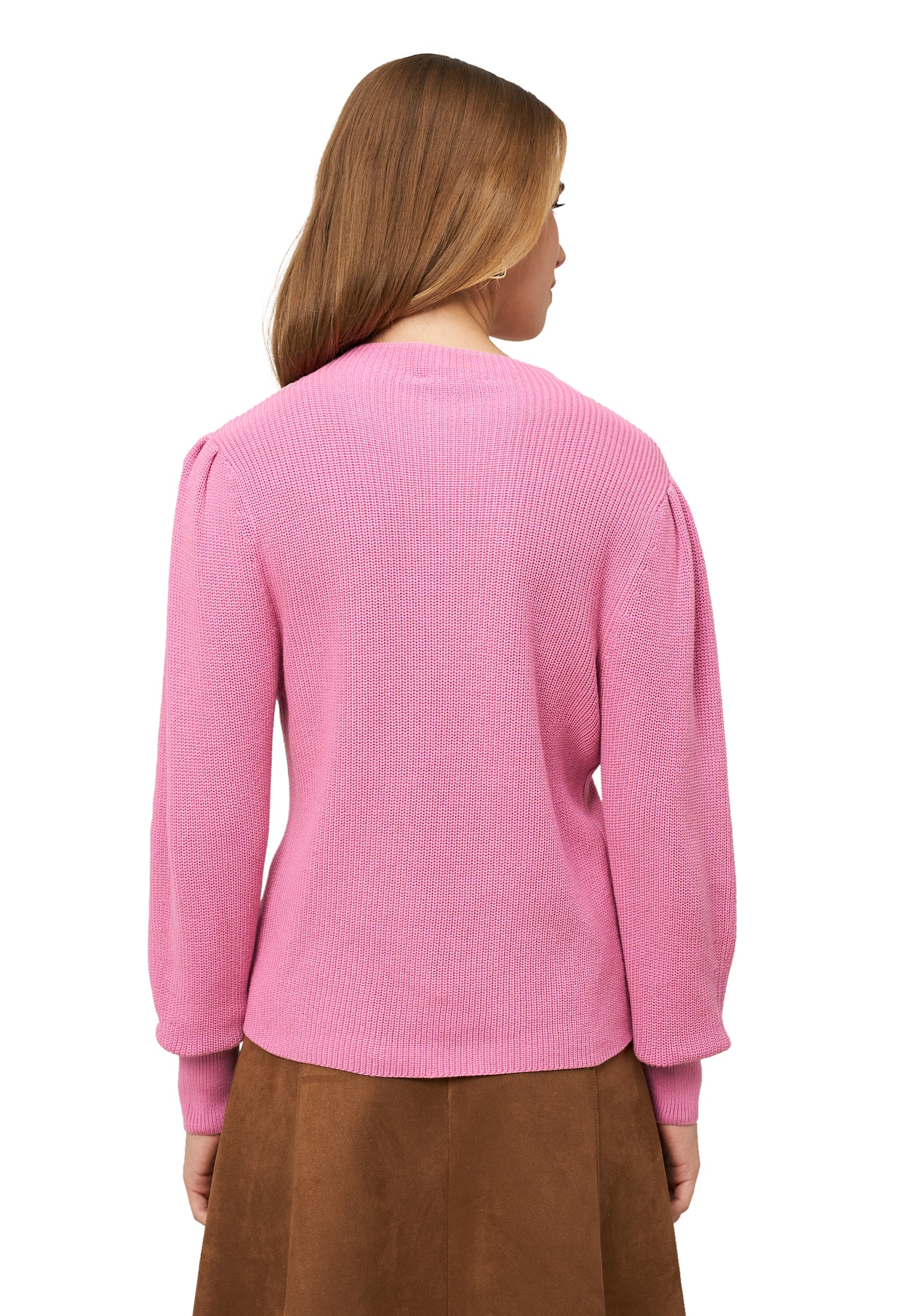 Zero Strickpullover »Damen mit Ballonärmeln« 1 tlg. Plain/ohne Details