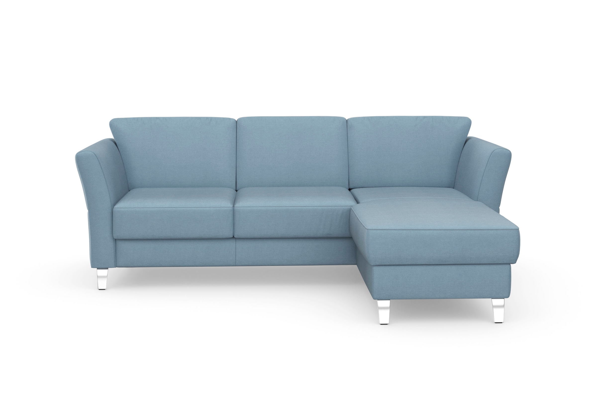 sit&more Ecksofa "Visby L-Form" wahlweise mit Bettfunktion und Bettkasten, günstig online kaufen