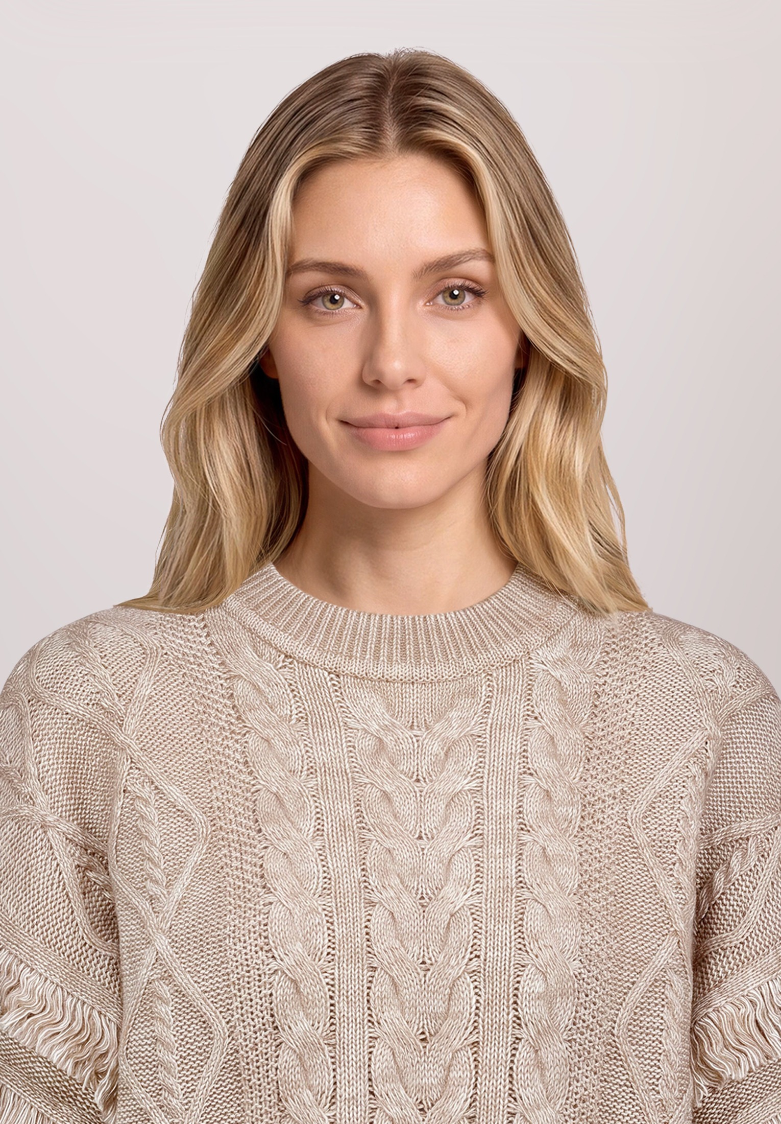 Betty&Co Strickpullover »Damen mit Fransen« 1