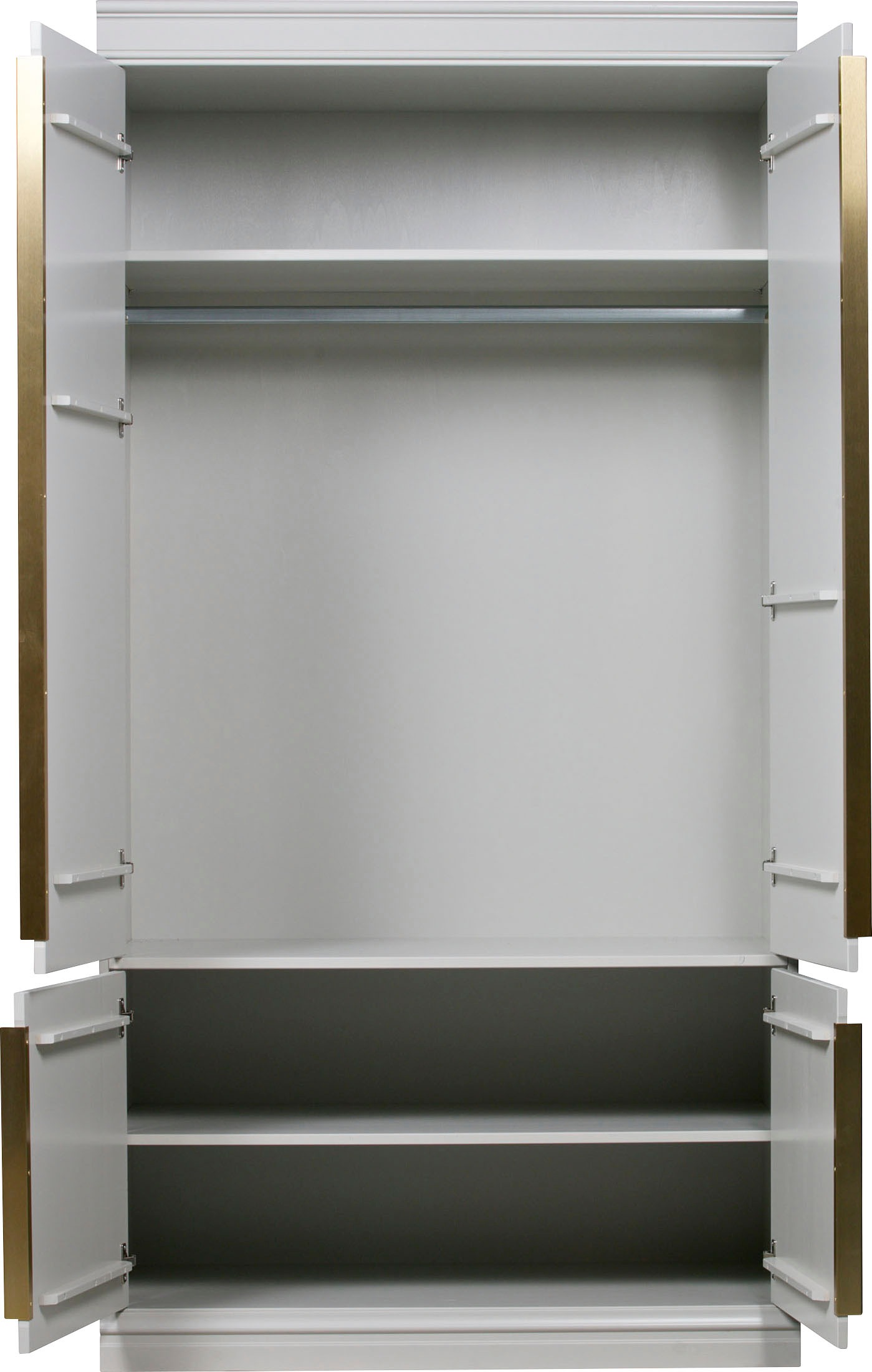 WOOOD Garderobenschrank "Organize", viel Stauraum, Höhe 215 cm günstig online kaufen