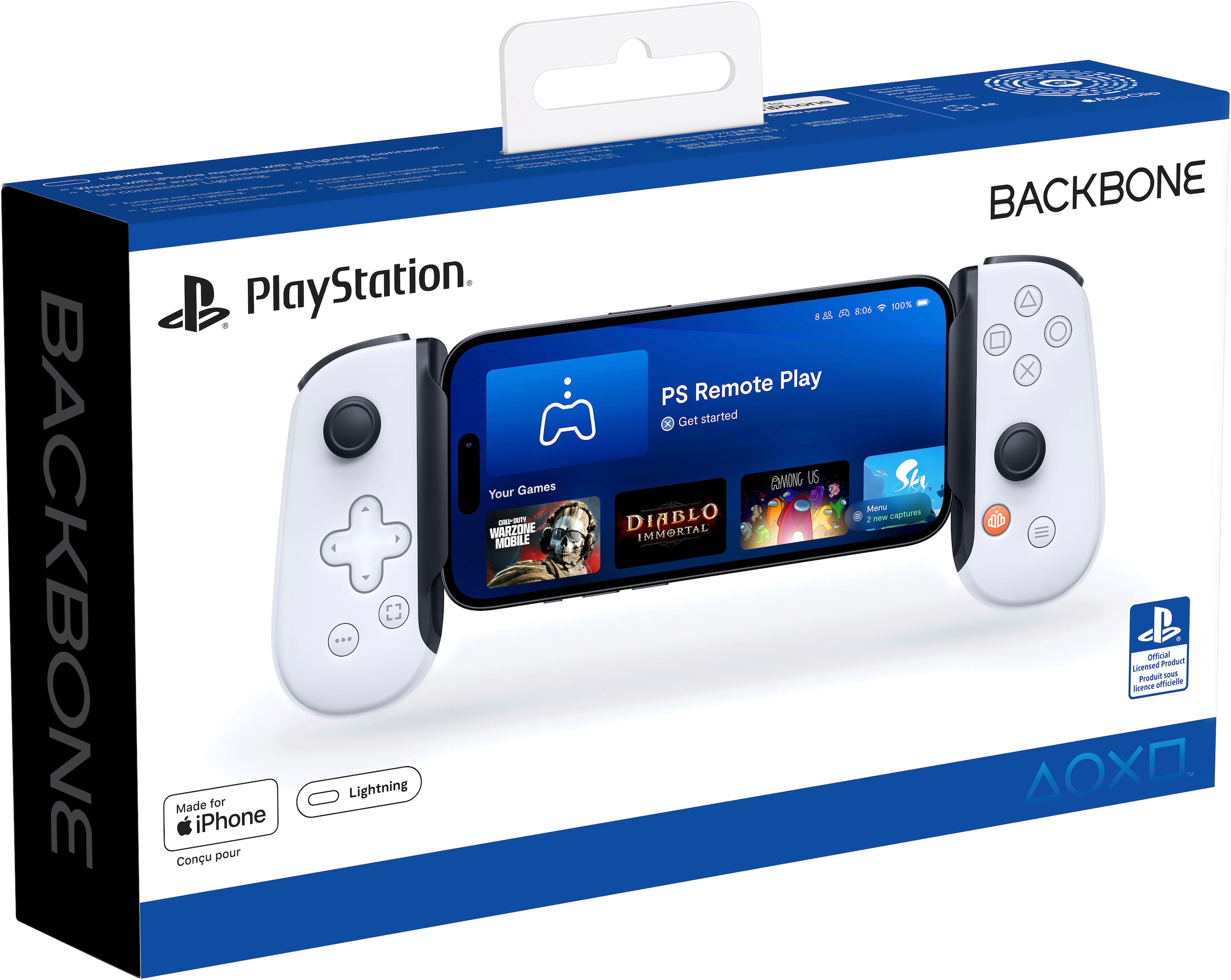 Controller »PS Edition (Lightning) - Mobiler Gaming-Controller für iPhone - 2. Gen«