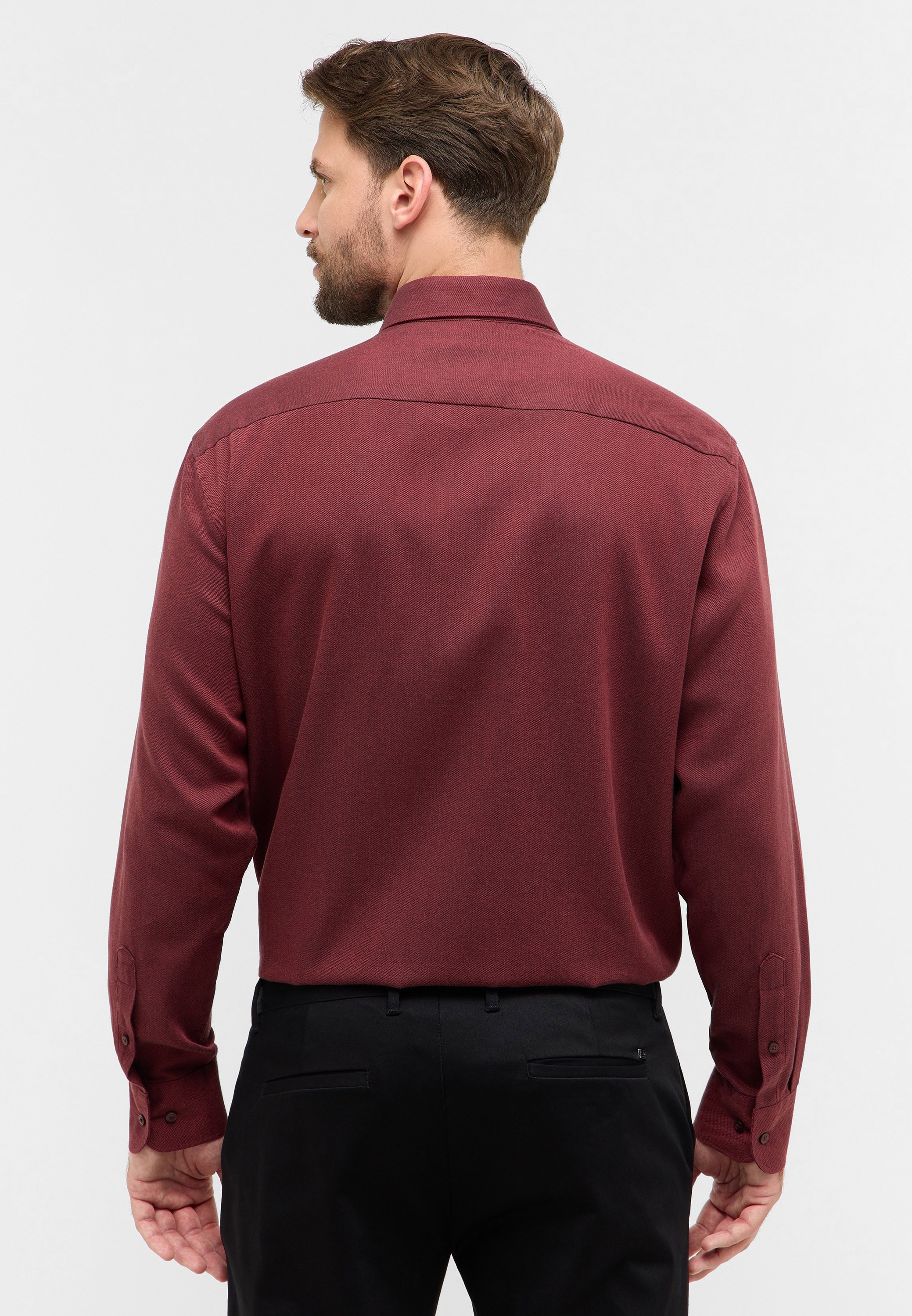 Eterna Langarmhemd "COMFORT FIT" EASY IRON (bügelleicht) günstig online kaufen