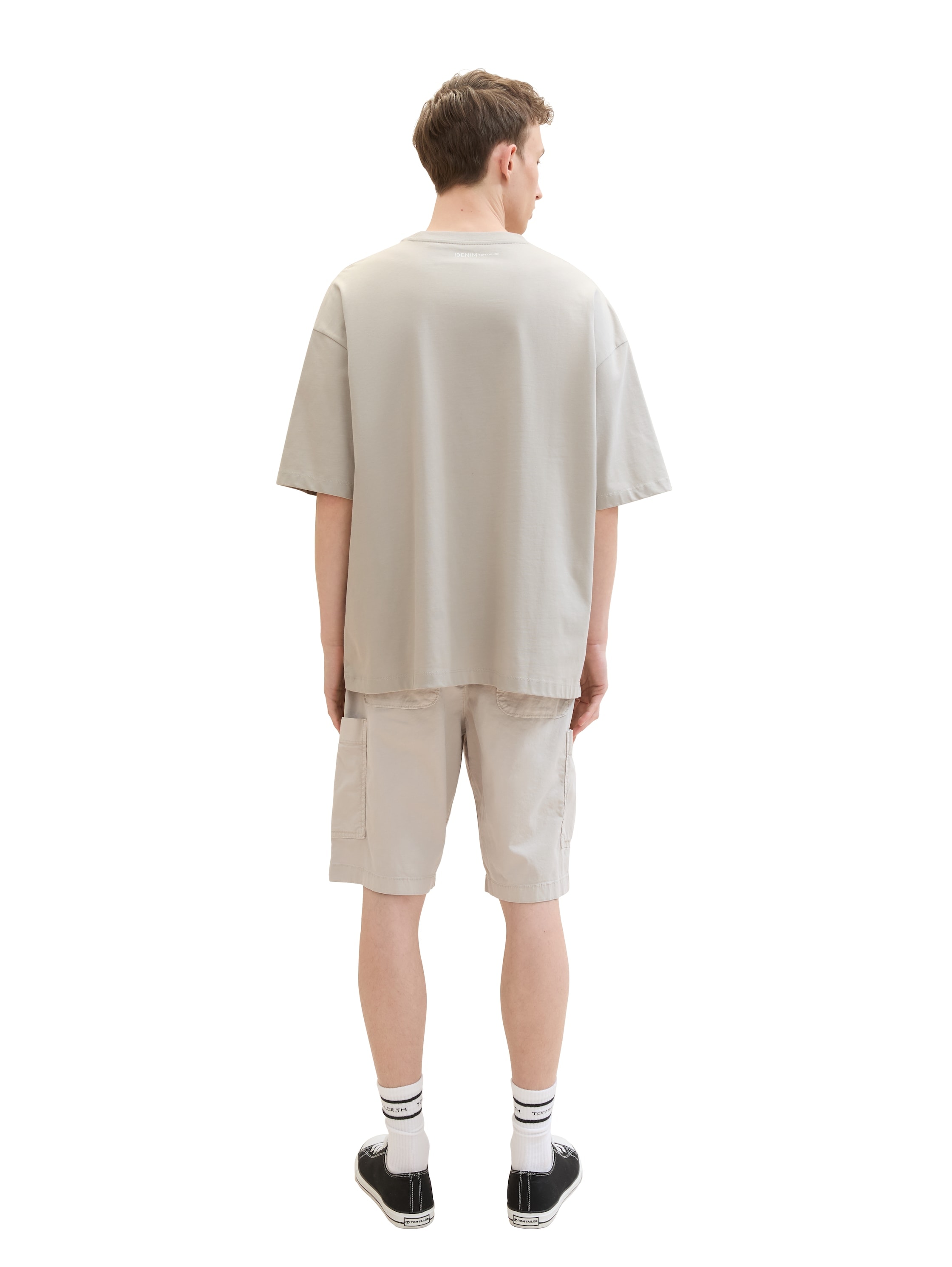 TOM TAILOR Denim Cargoshorts, unifarben