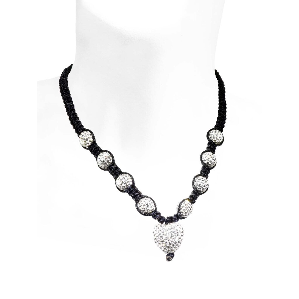 Adelia´s Kette ohne Anhänger »Damen Schmuck Herz Perle Halskette«