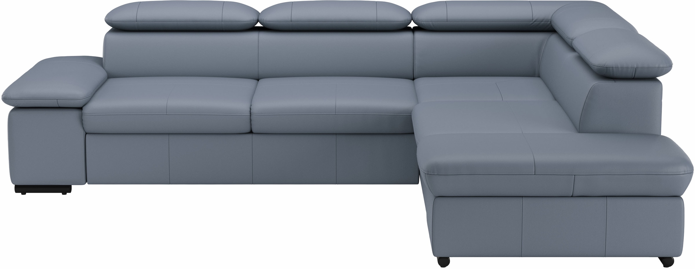 sit&more Ecksofa "Alcudia L-Form, B: 272 cm, Arm- und Kopfteilverstellung, Eckcouch" optional Schlaffunktion, Komfortsitz