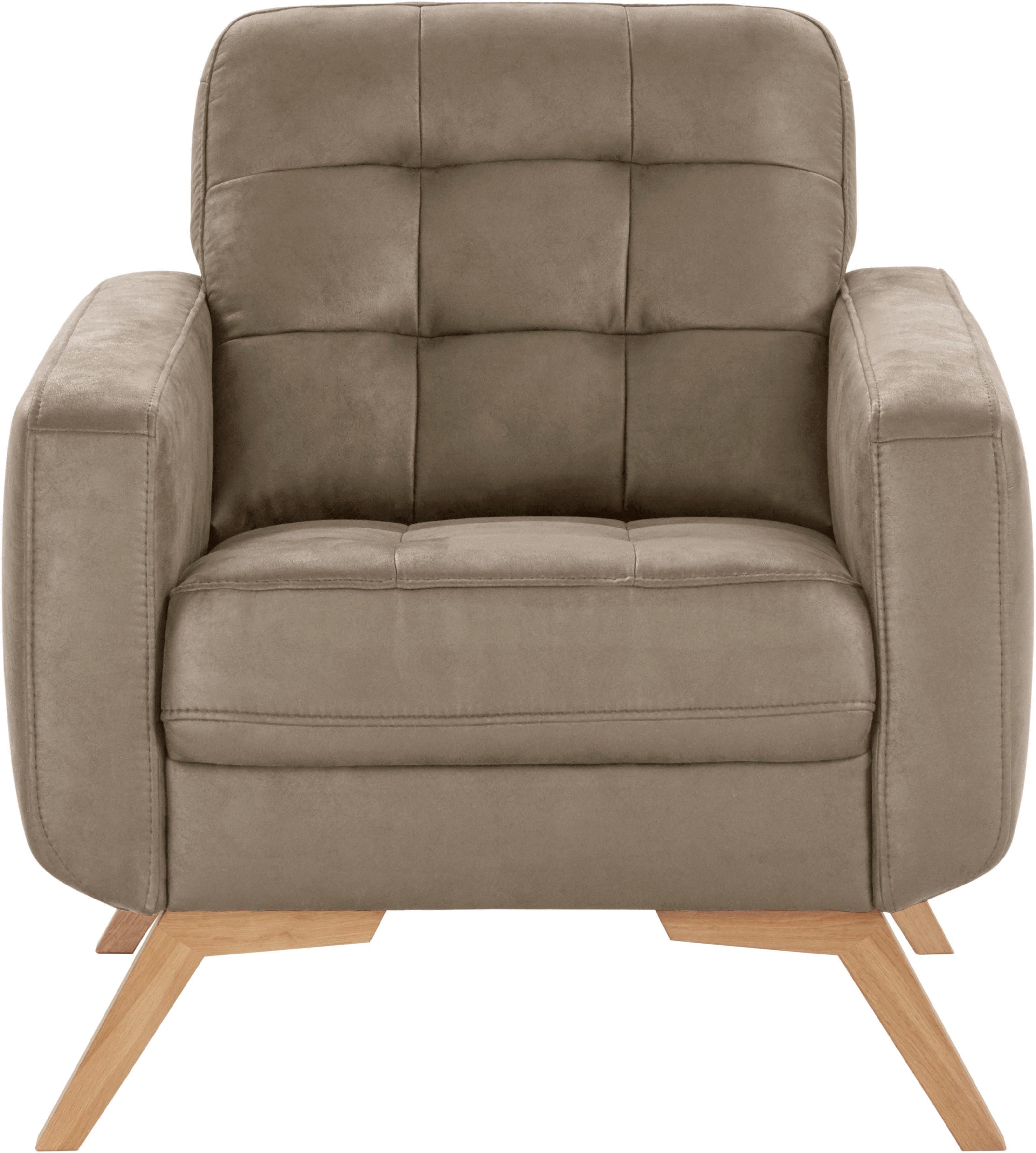 Thumbnail - exxpo - sofa fashion Sessel "Fiord, Loungesessel", aktuelles Design, tolle Detailverarbeitung im Sitz und Rücken