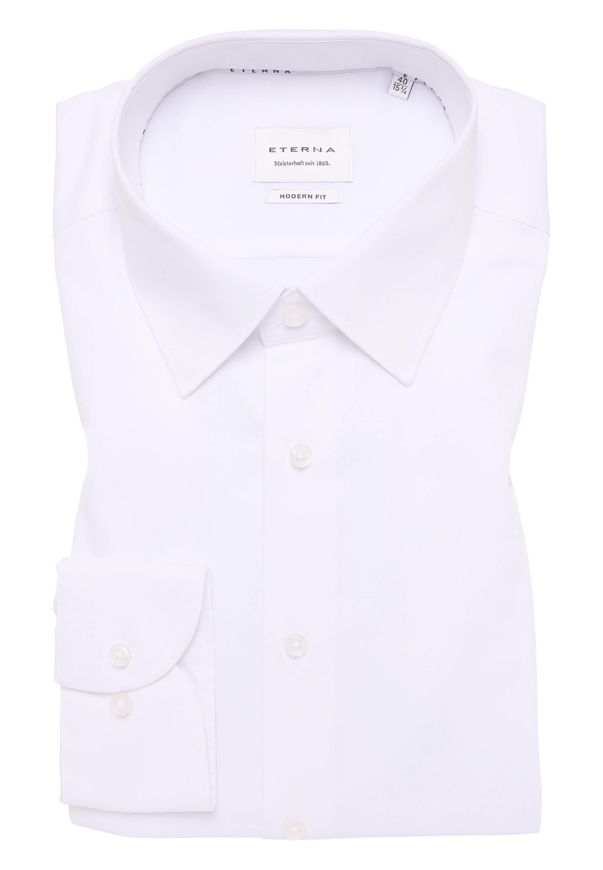 Eterna Langarmhemd »MODERN FIT«, NON IRON (bügelfrei)