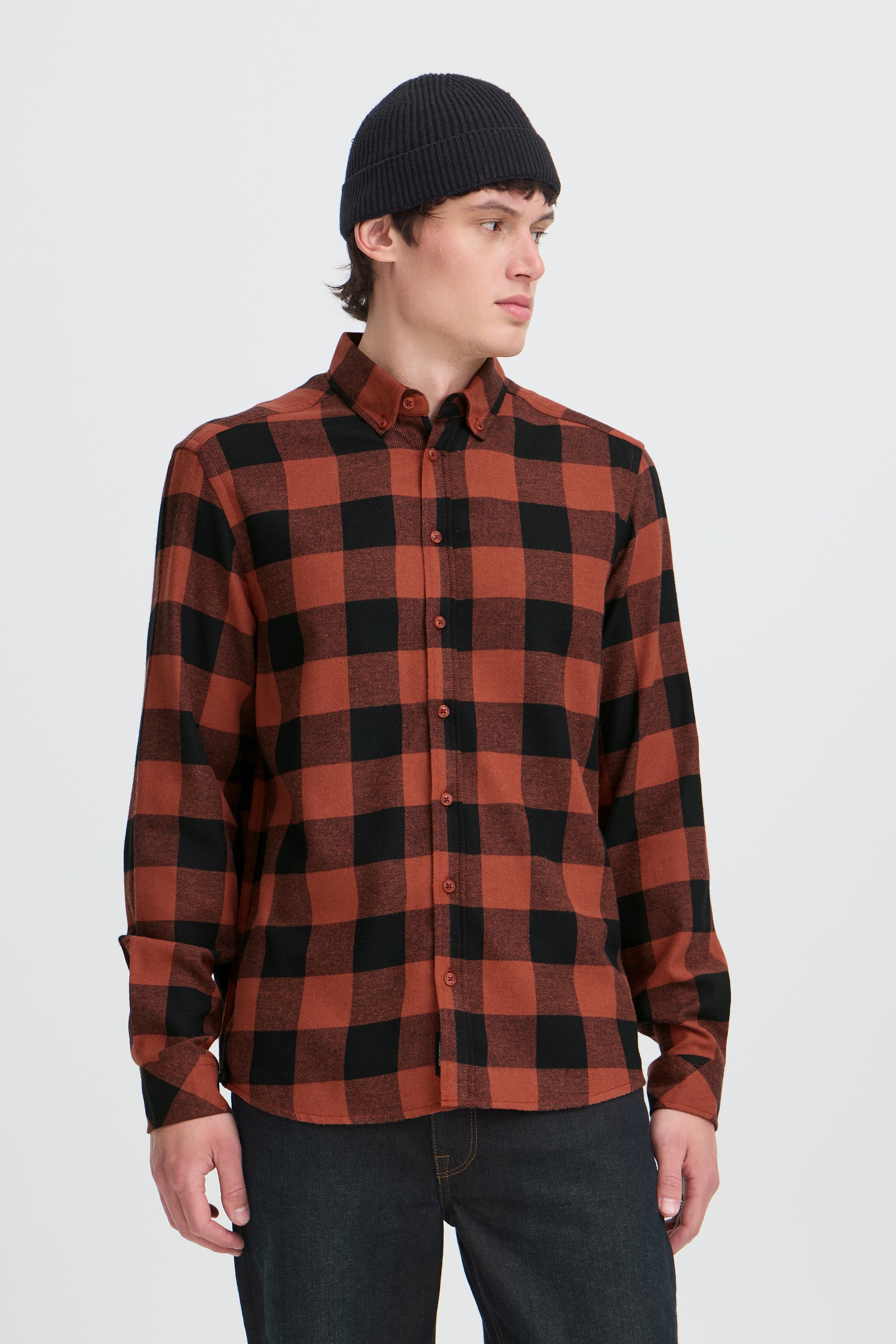 Blend Flanellhemd "BHBUSTER SHIRT" Baumwolle, regular fit