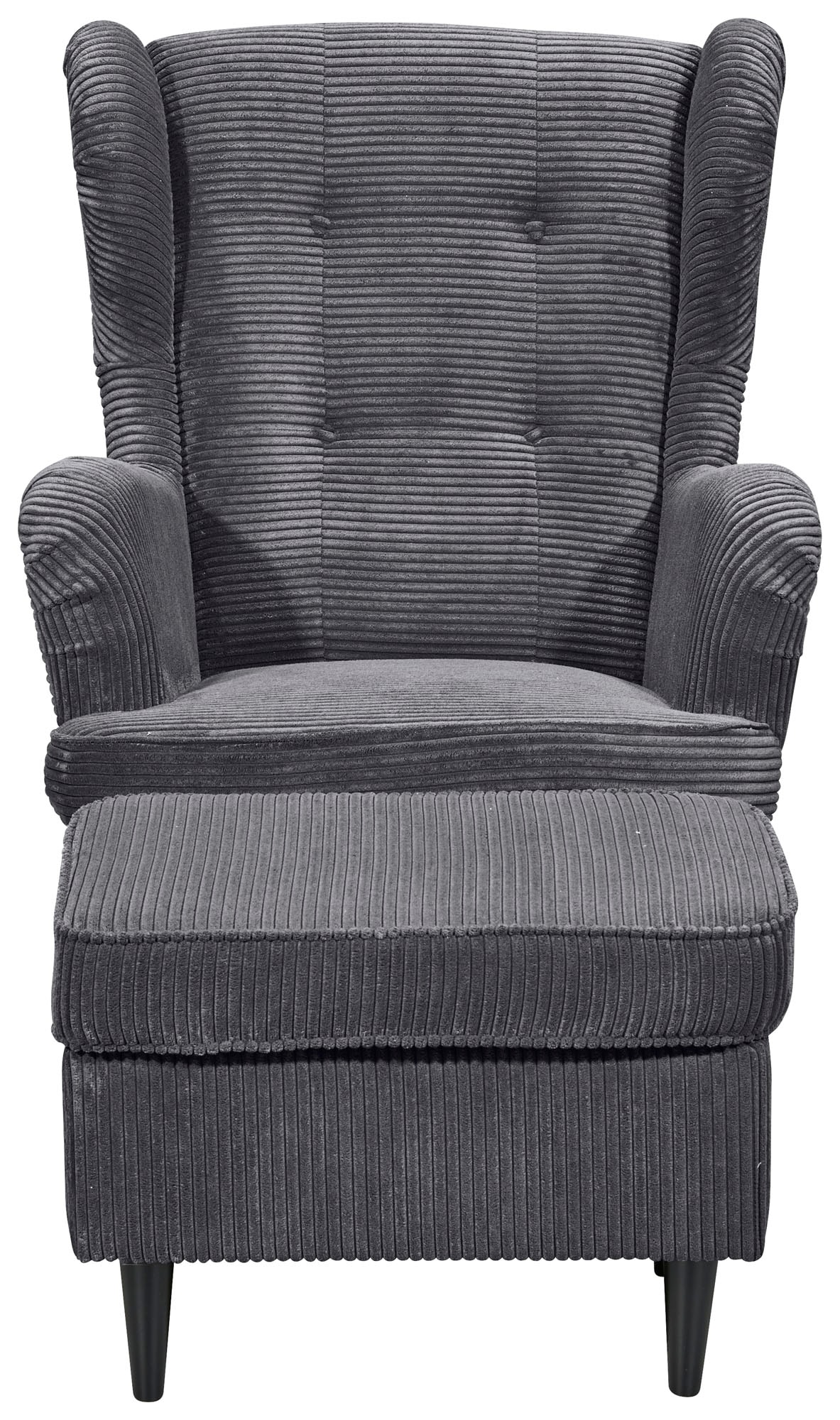 ED EXCITING DESIGN Hocker »Oskar«, mit Massivholzfüßen