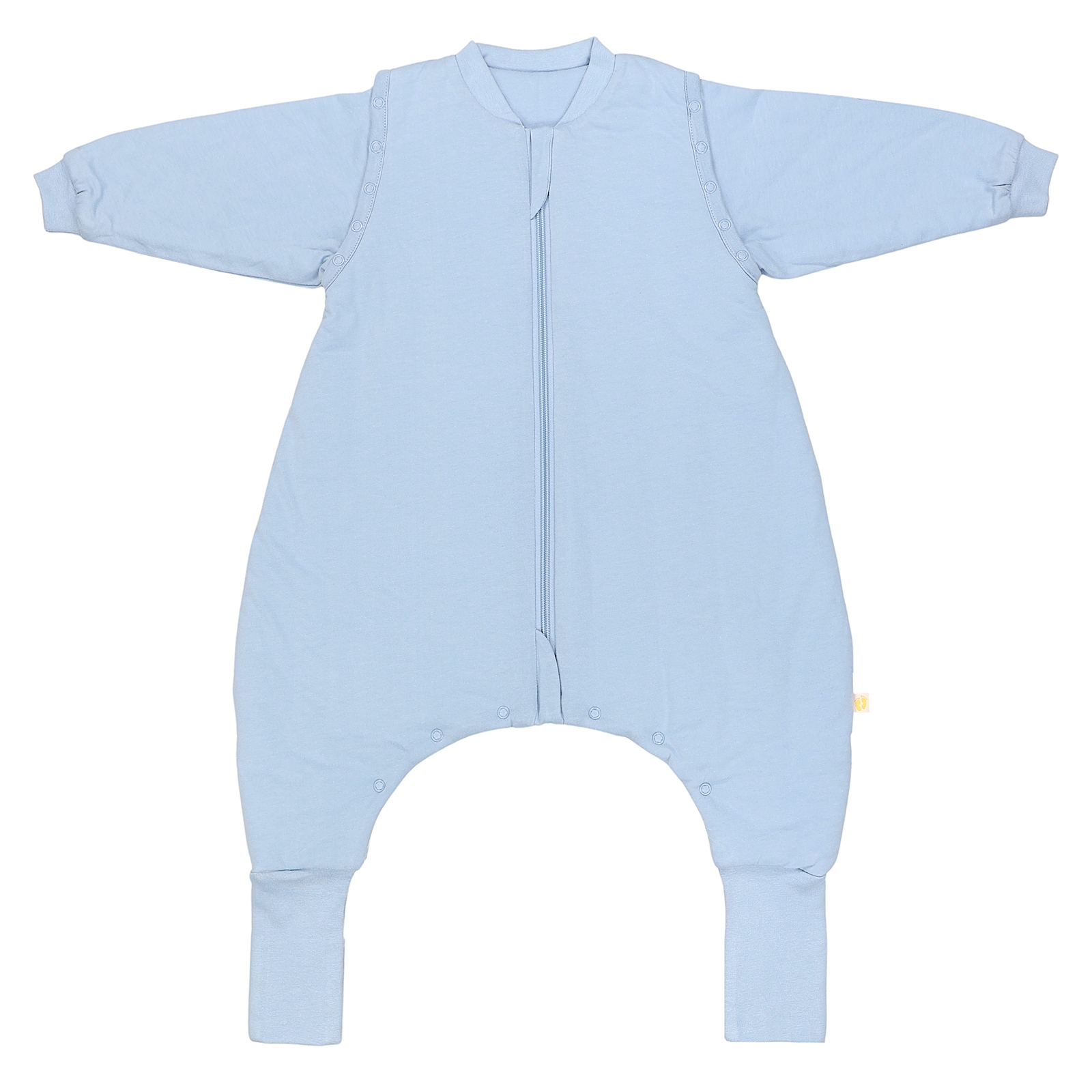 SCHLUMMERSACK Babyschlafsack "Schlafsack mit Füßen 2.5 Tog", L: 70cm, blau, Schlafsäcke