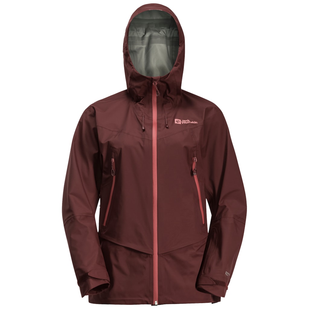 Jack Wolfskin Skijacke »ALPSPITZE PRO 3L JKT W«, mit Kapuze