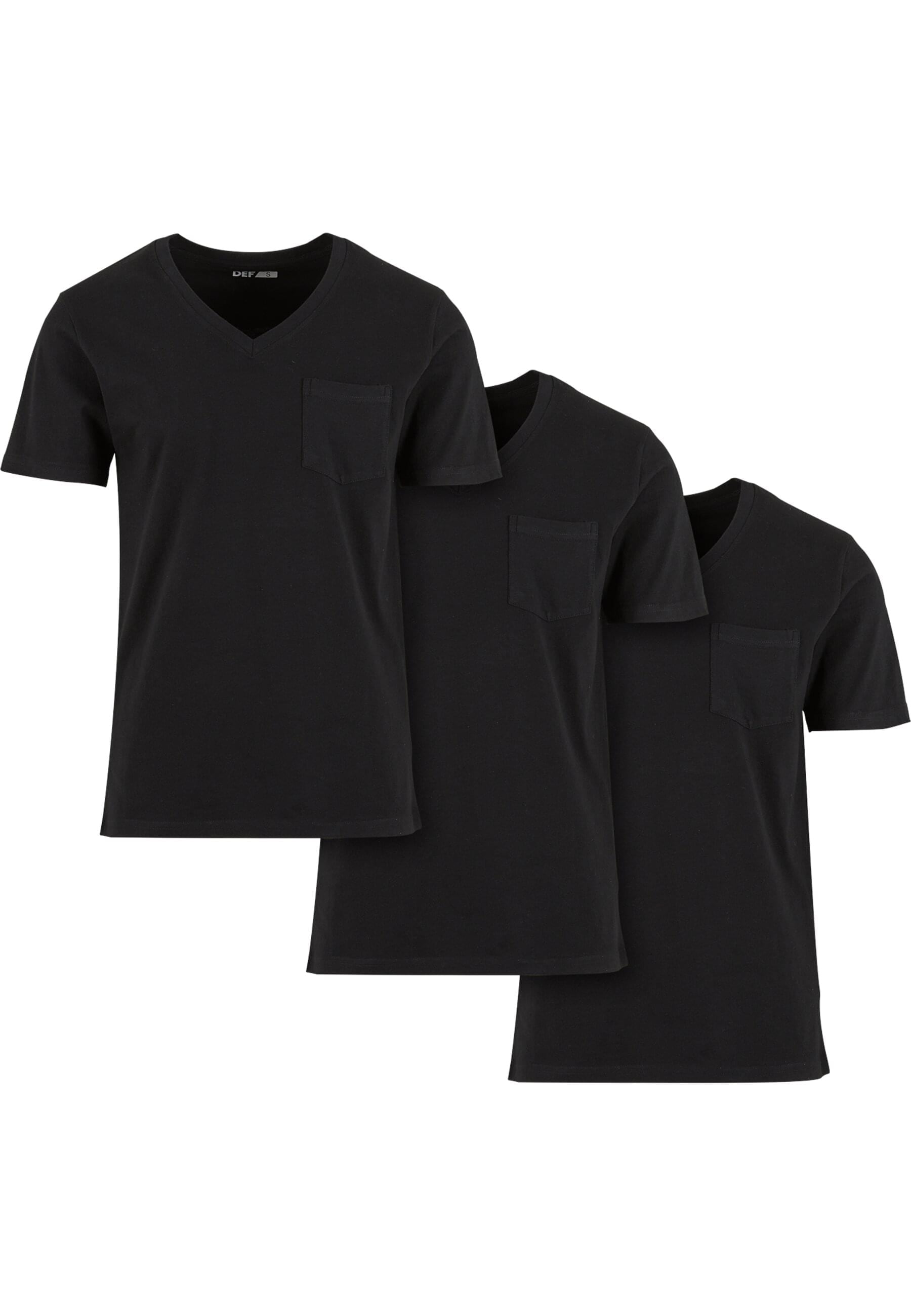 DEF Kurzarmshirt "DEF Herren T-Shirt" 1 Stk. tlg. günstig online kaufen
