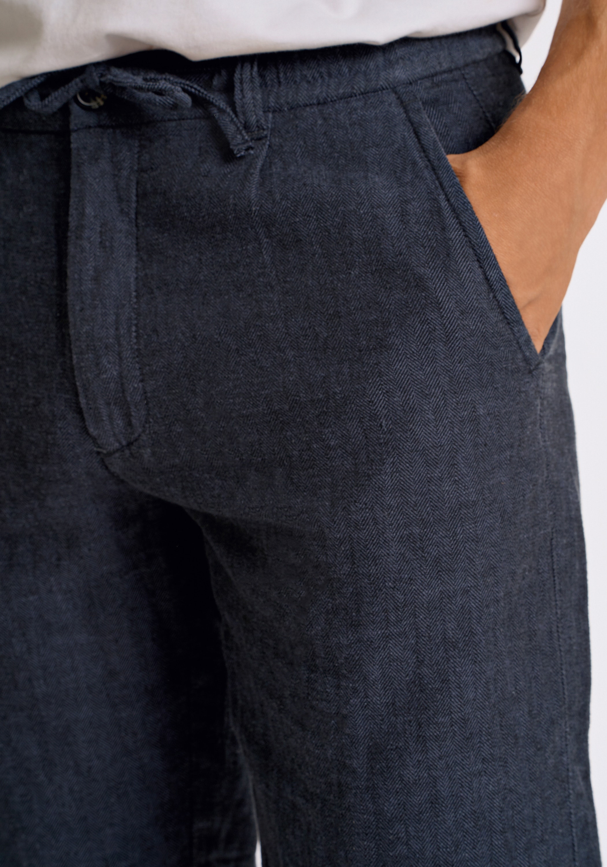 LINDBERGH Shorts »Lindbergh Leinenshorts«