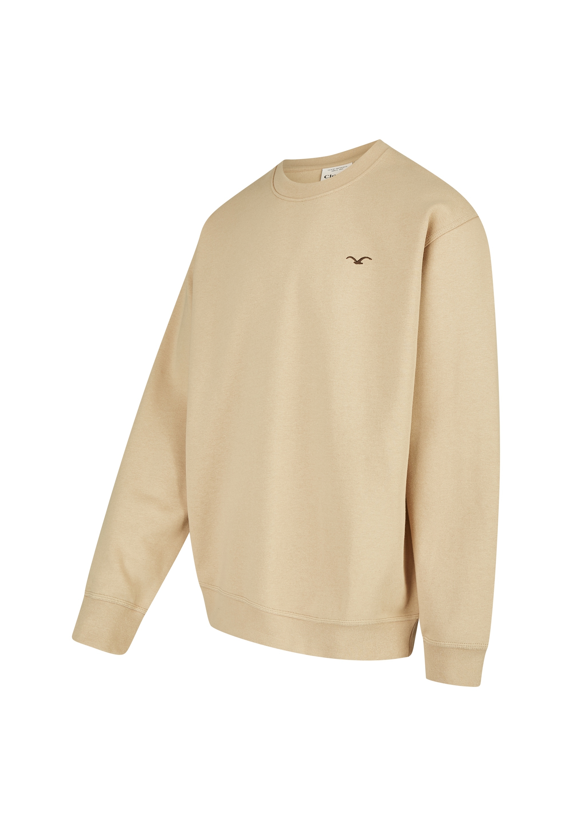Cleptomanicx Sweatshirt »Ligull Boxy«, mit kleiner Möwenstickerei