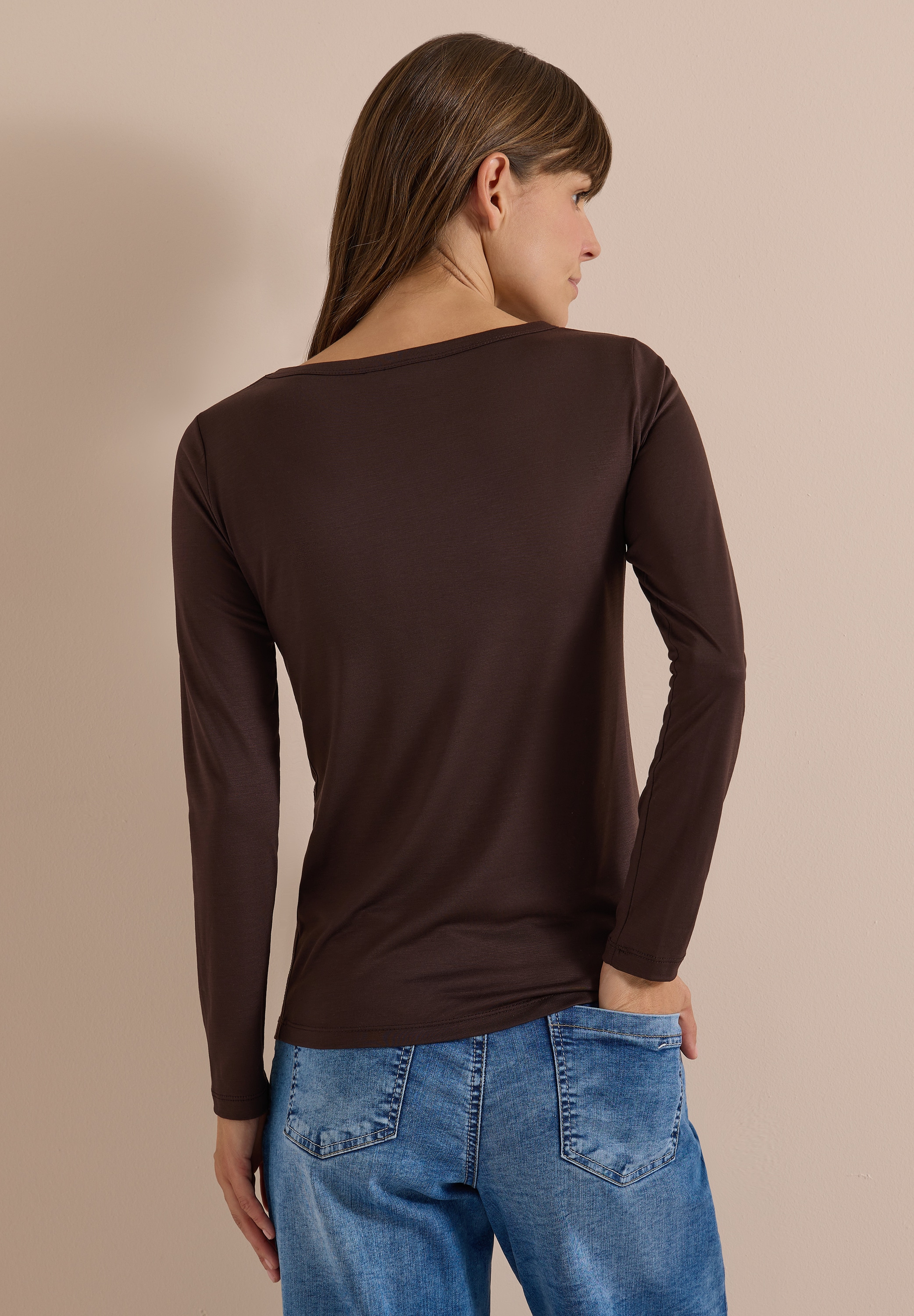 Cecil Langarmshirt im Basic-Style