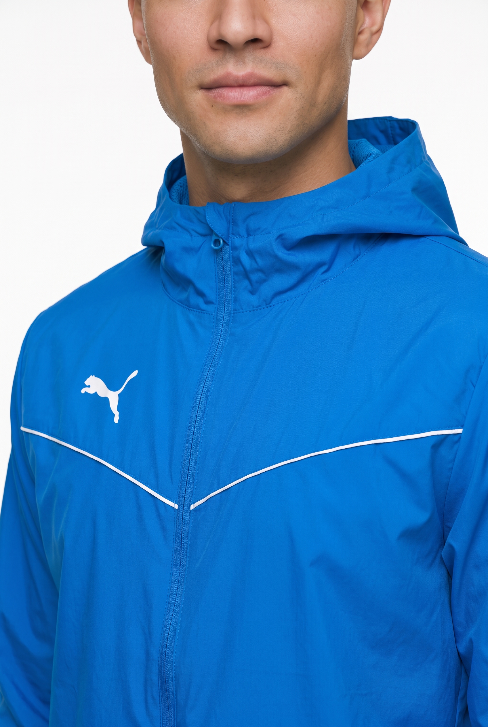 PUMA Allwetterjacke »TEAMRISE ALL WEATHER JACKET« mit Kapuze mit Kapuze, mit Reißverschlusstaschen, Regular Fit