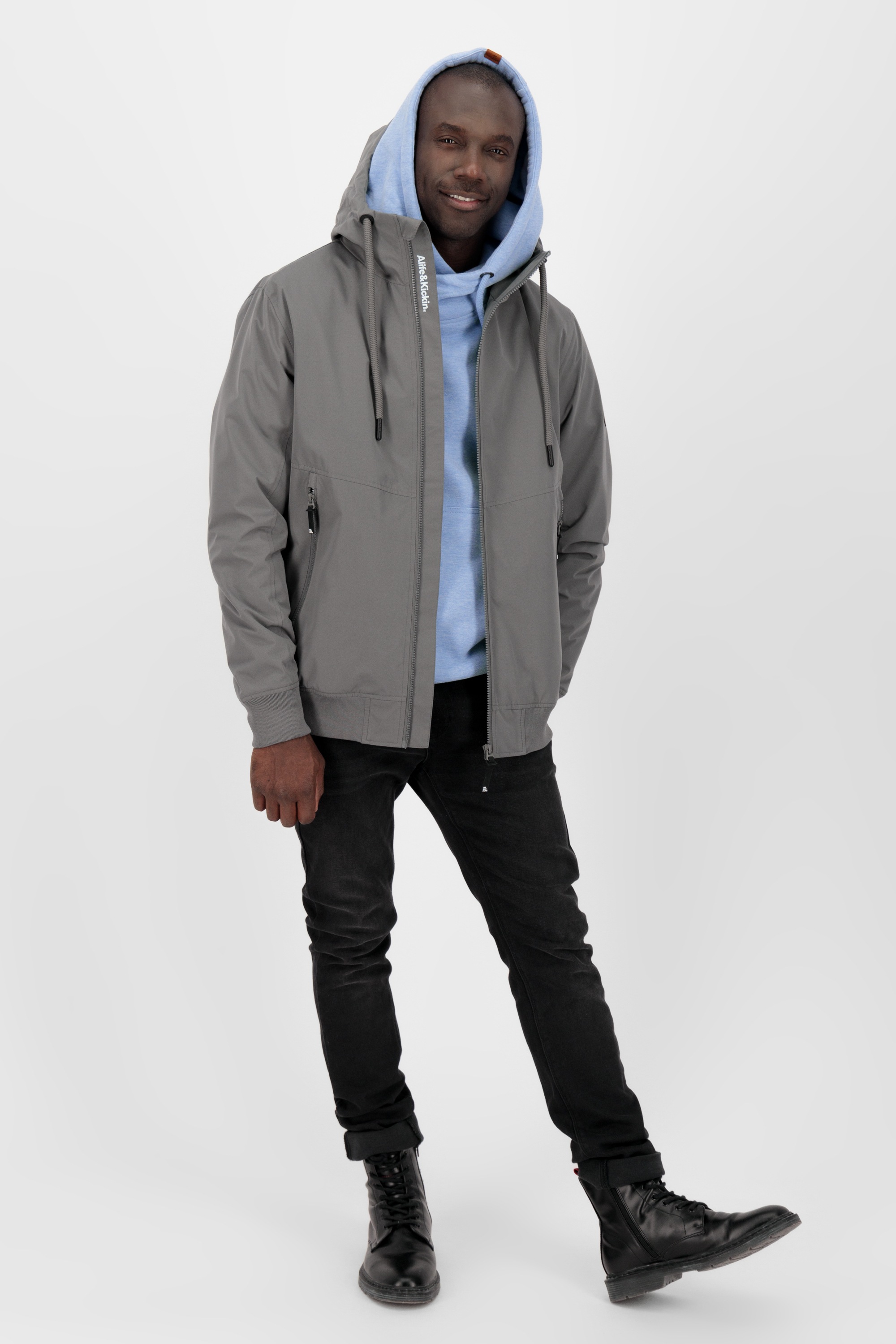 Alife & Kickin Sommerjacke »Herren AyanAK A«, mit Kapuze