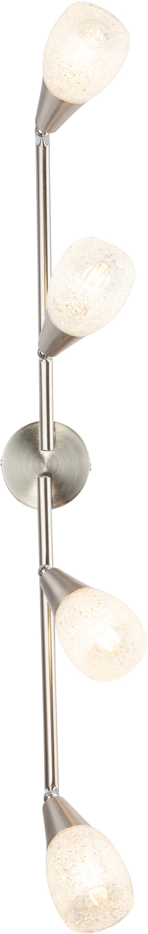 GLOBO LIGHTING Deckenstrahler »FRANZISKA«, Leuchtmittel E14 | ohne Leuchtmittel, Deckenspot/Flur/Wohnzimmer/Schlafzimmer