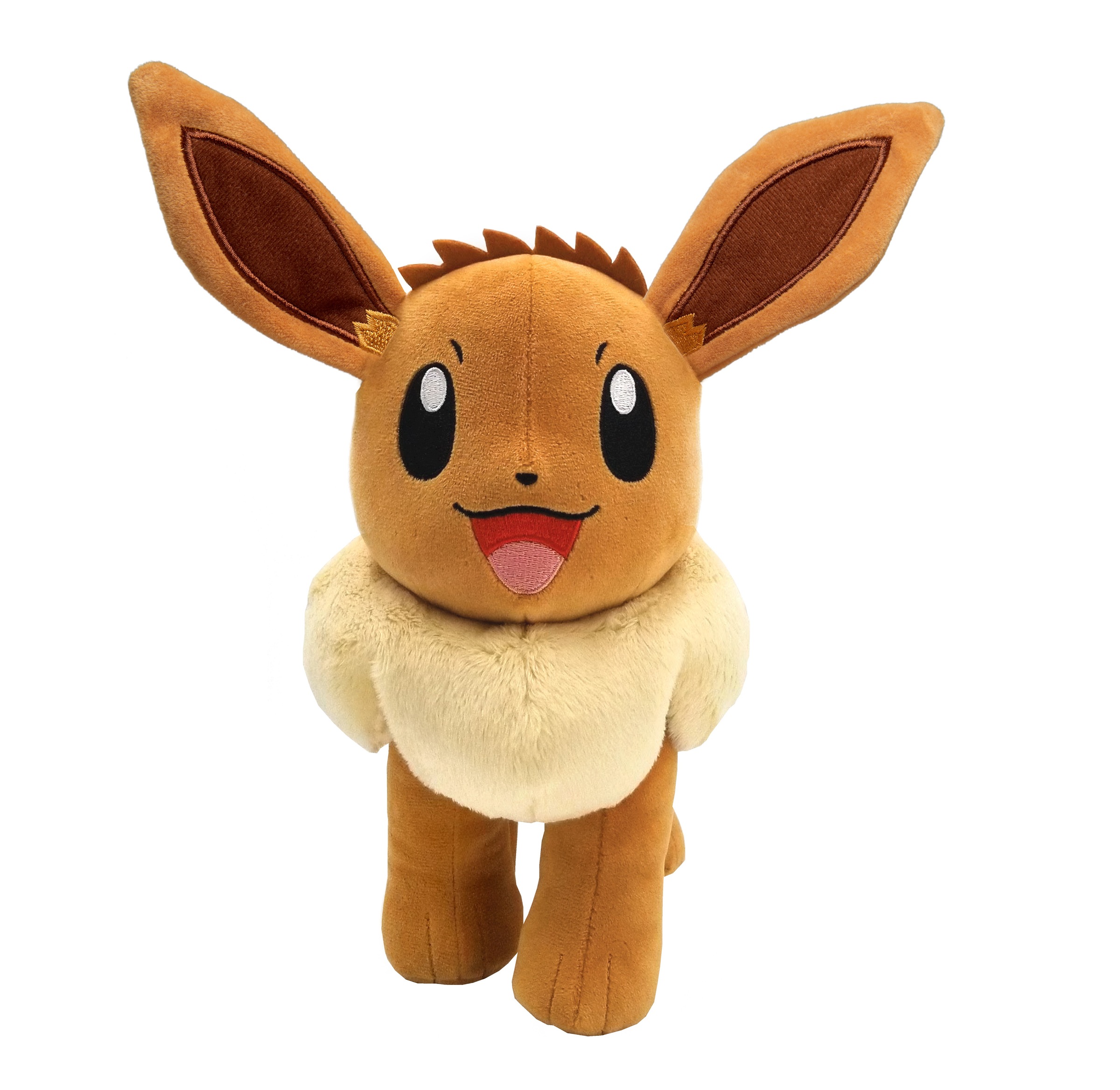 Jazwares Plüschfigur »Pokémon Evoli Plüsch 25 cm«, (1 St.)