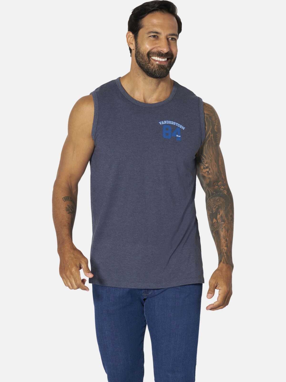 Jan Vanderstorm Muskelshirt "Doppelpack Tanktop PORO" günstig online kaufen