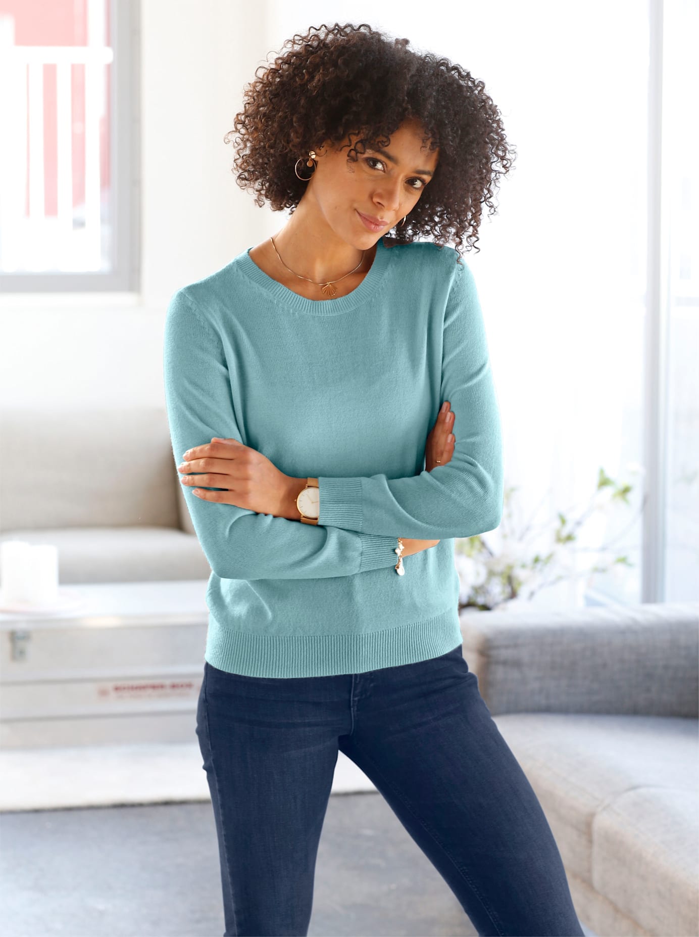 Classic Basics Rundhalspullover »Rundhals-Pullover«