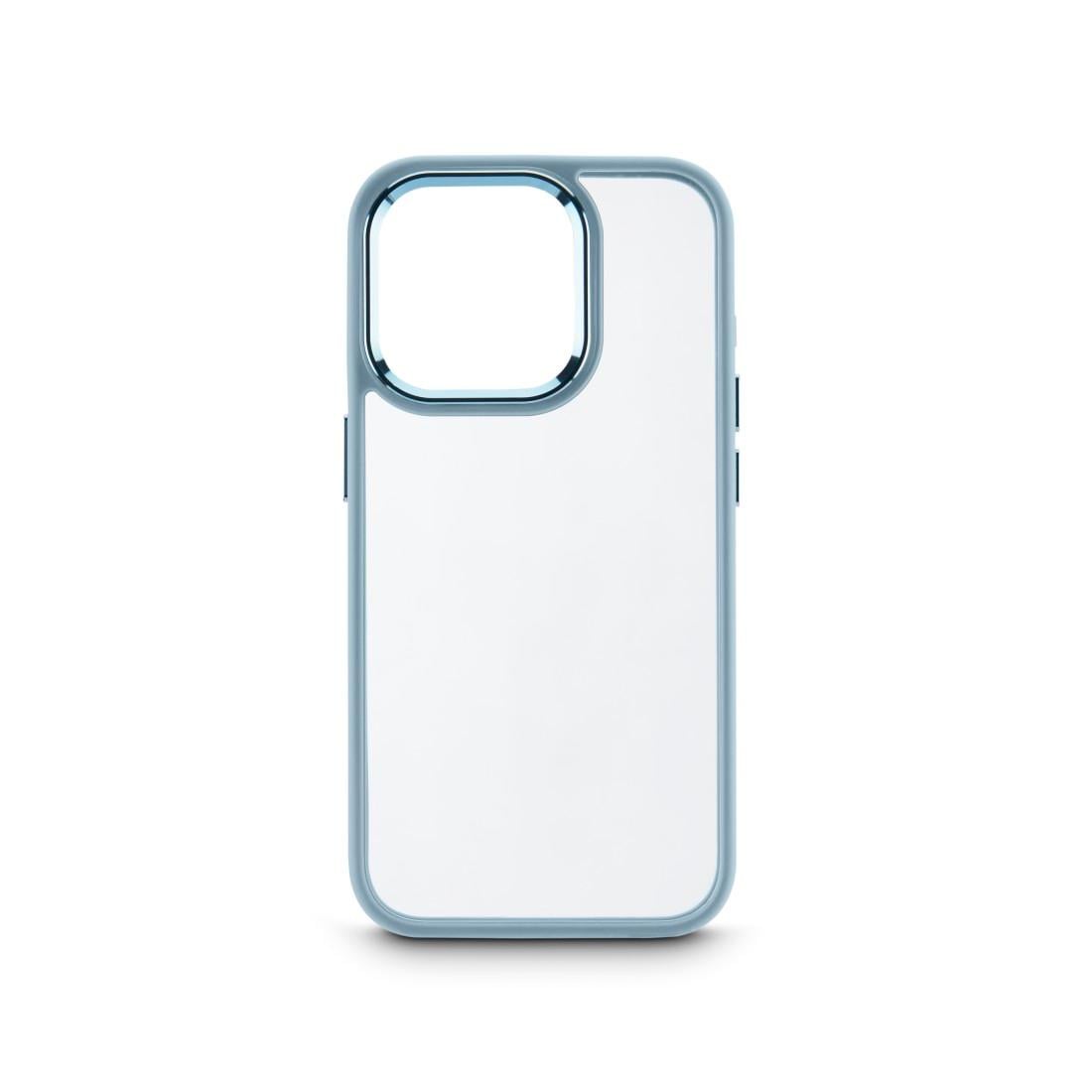 Hama Smartphone-Hülle »Handyhülle für Apple iPhone 15 Pro Max, durchsichtig Blau, flexibel«, iPhone 15 Pro Max